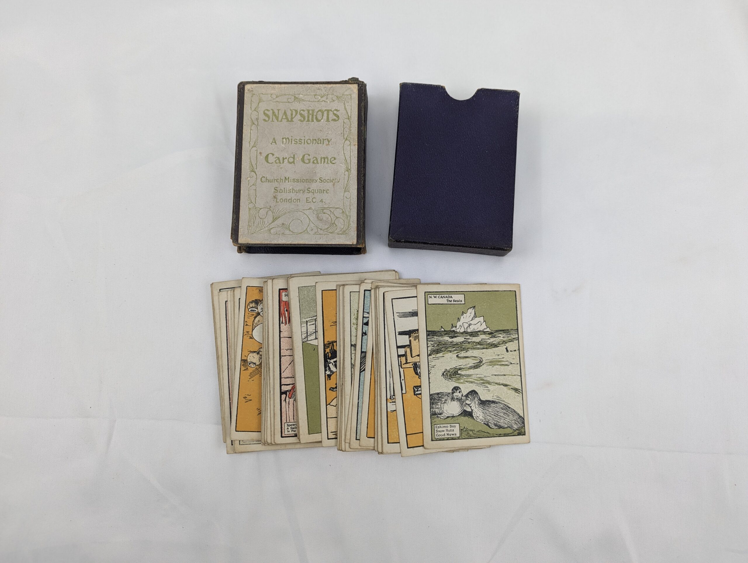 1935 Snapshots Missionary Card Game - Image 5