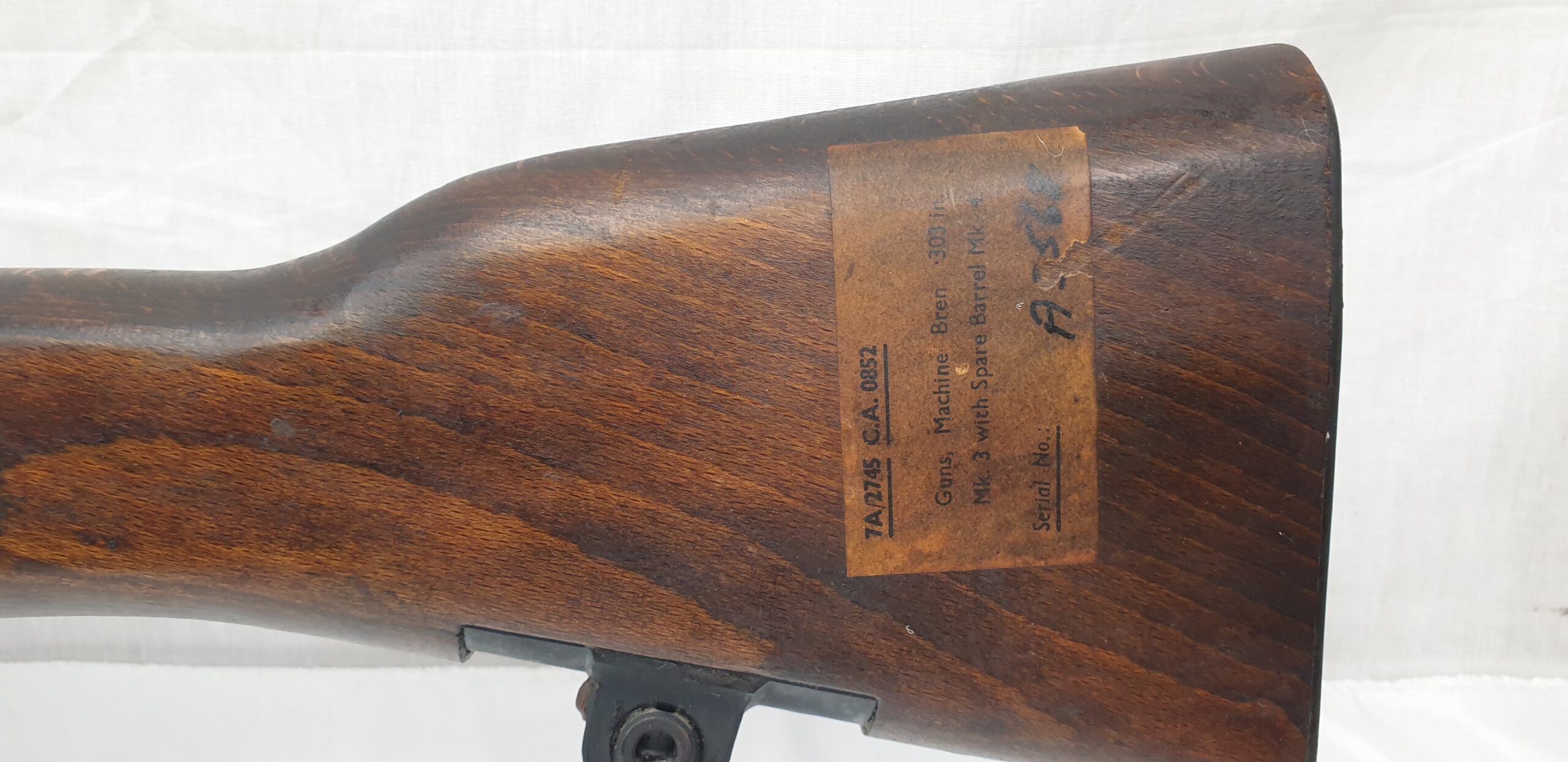 1955 Dated BREN Mk 3 British Light Machine Gun - Image 3