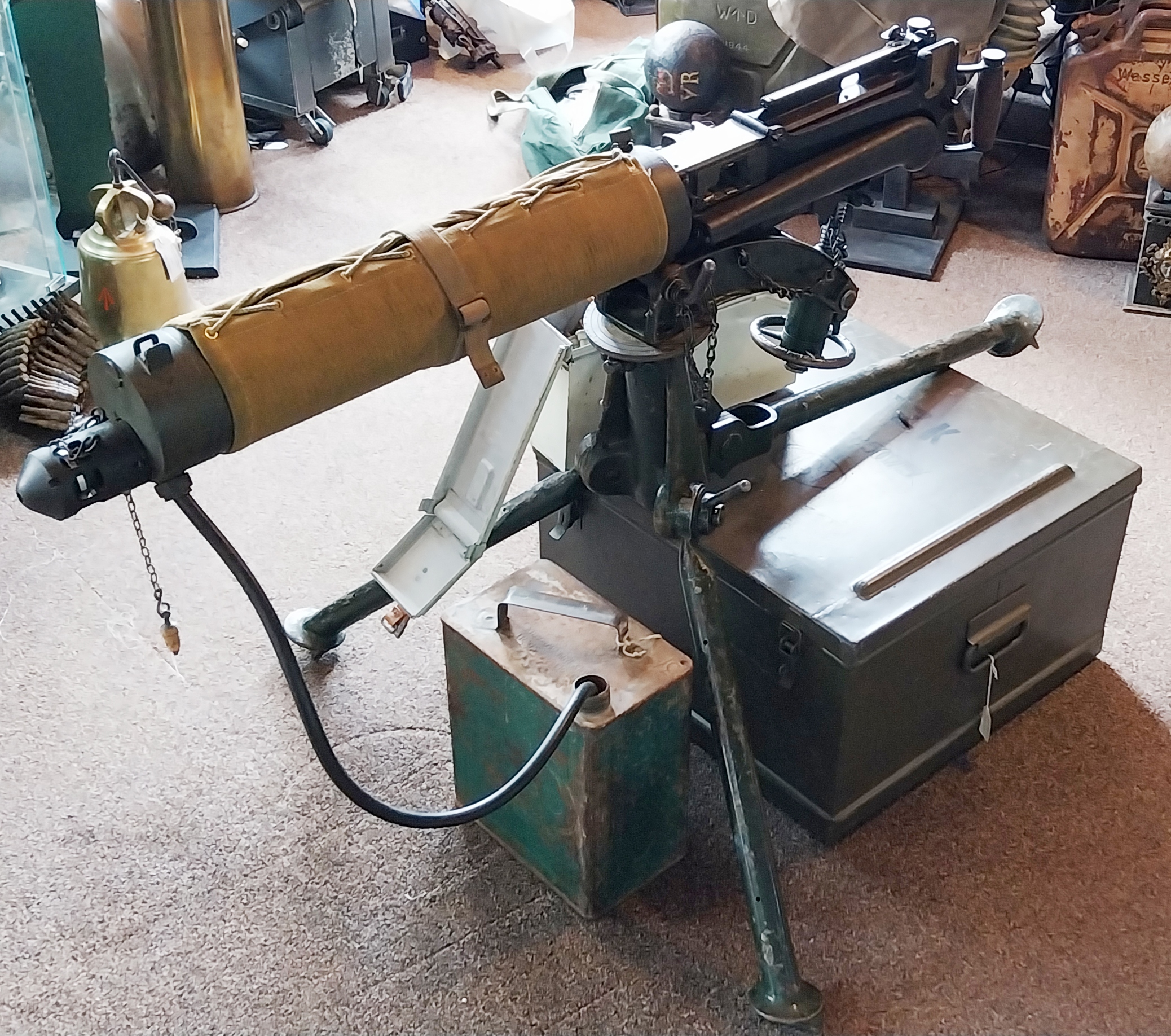 WW2 Vickers By Lithgow Medium Machine Gun MK I Deactivated