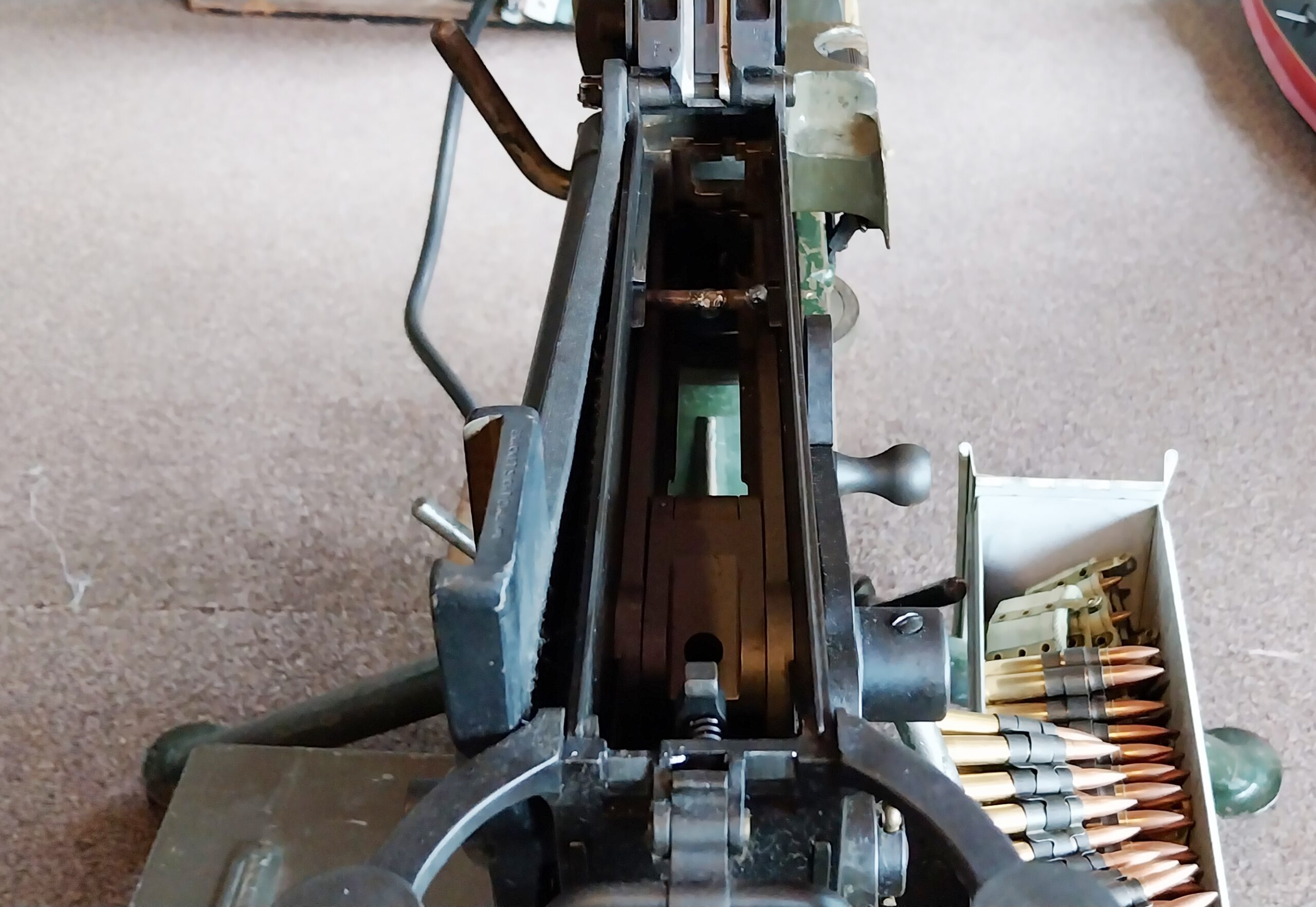 WW2 Vickers By Lithgow Medium Machine Gun MK I Deactivated - Image 5