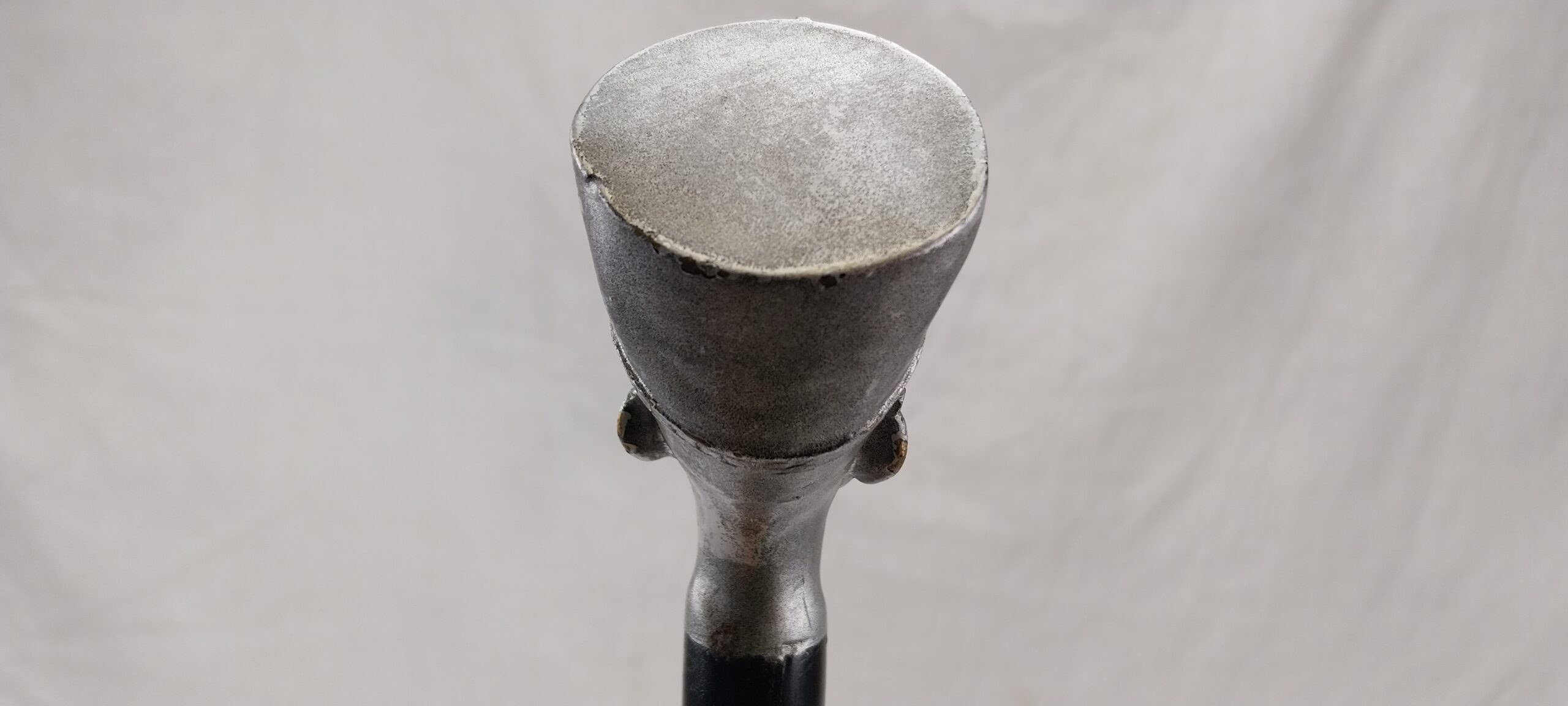 Vintage Wooden Pharaoh's Head Cane/Walking Stick - Image 5