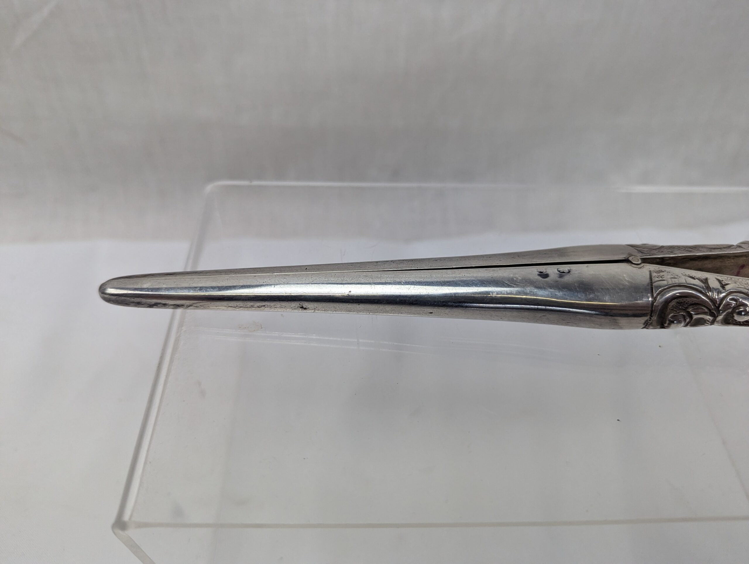 Birmingham 1911 Sterling Silver Glove Stretchers - Image 6
