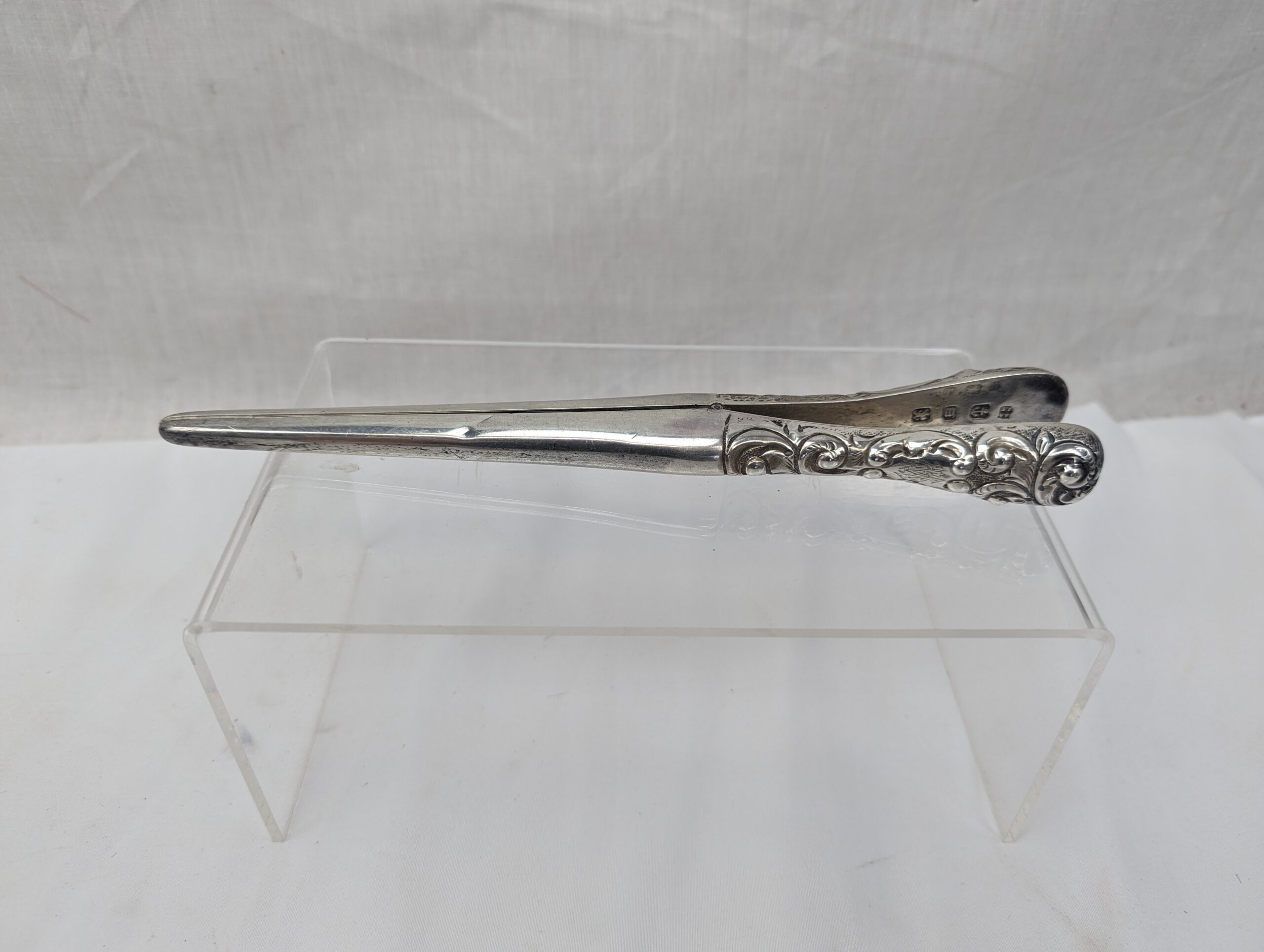 Birmingham 1911 Sterling Silver Glove Stretchers - Image 5