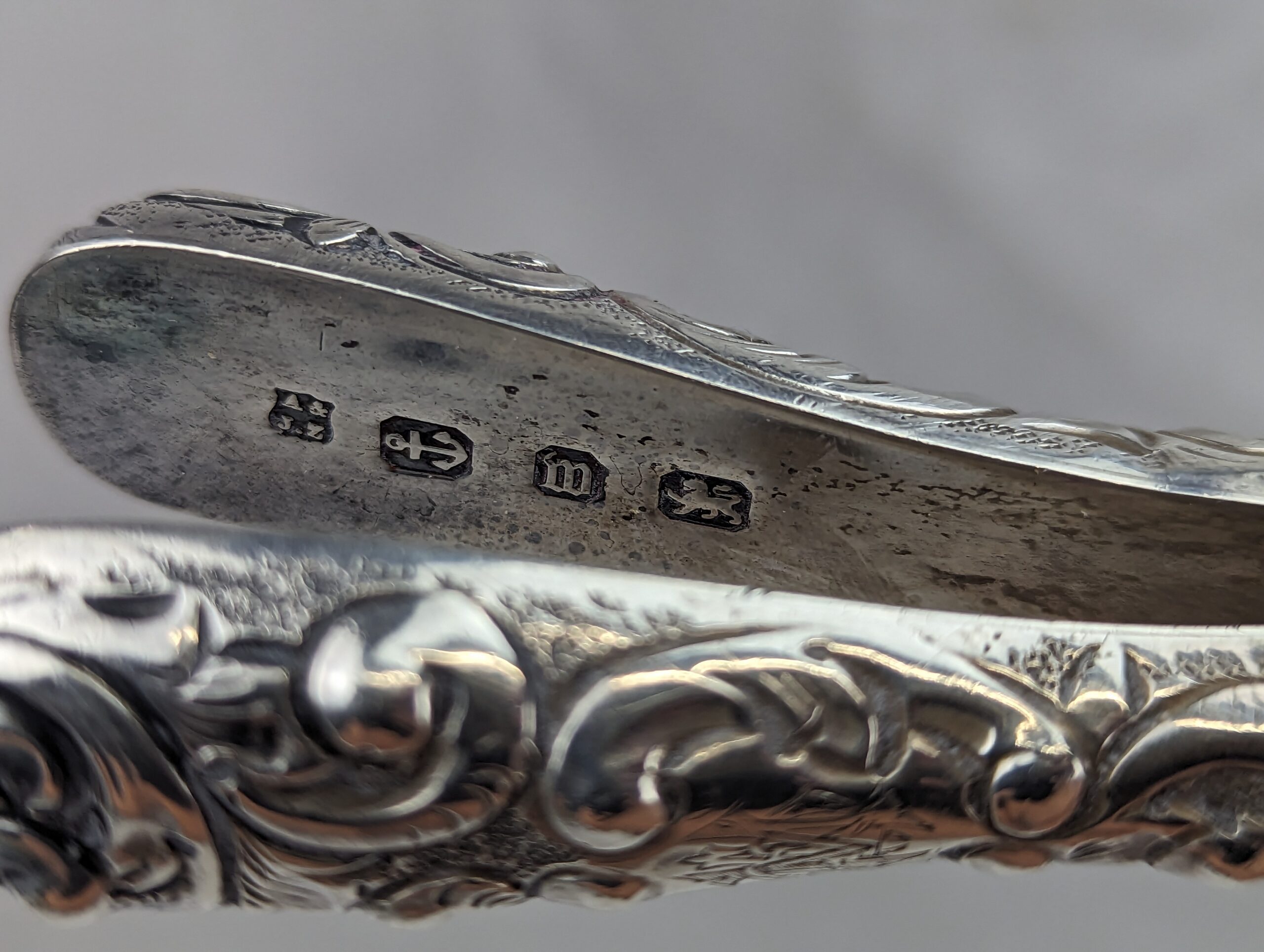 Birmingham 1911 Sterling Silver Glove Stretchers - Image 3