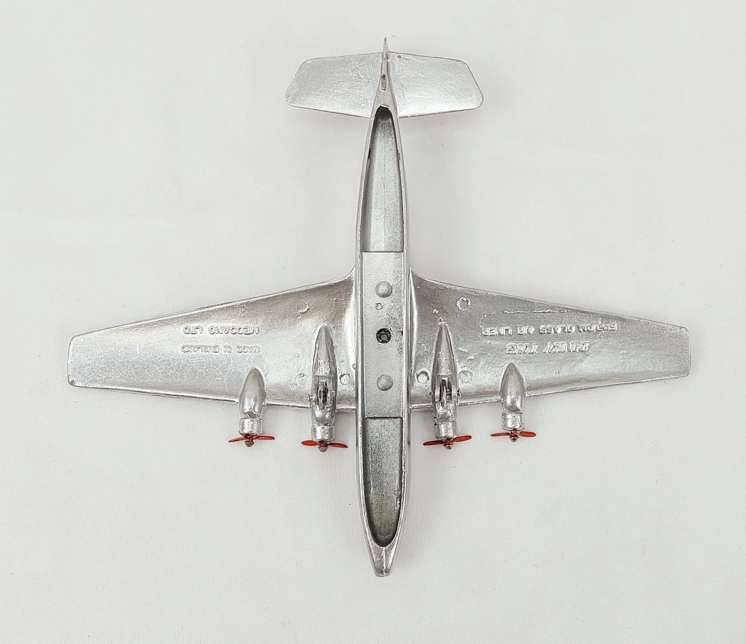Boxed 1938 1941 Dinky Toys 62P Armstrong Whitworh Ensign Airliner - Image 4