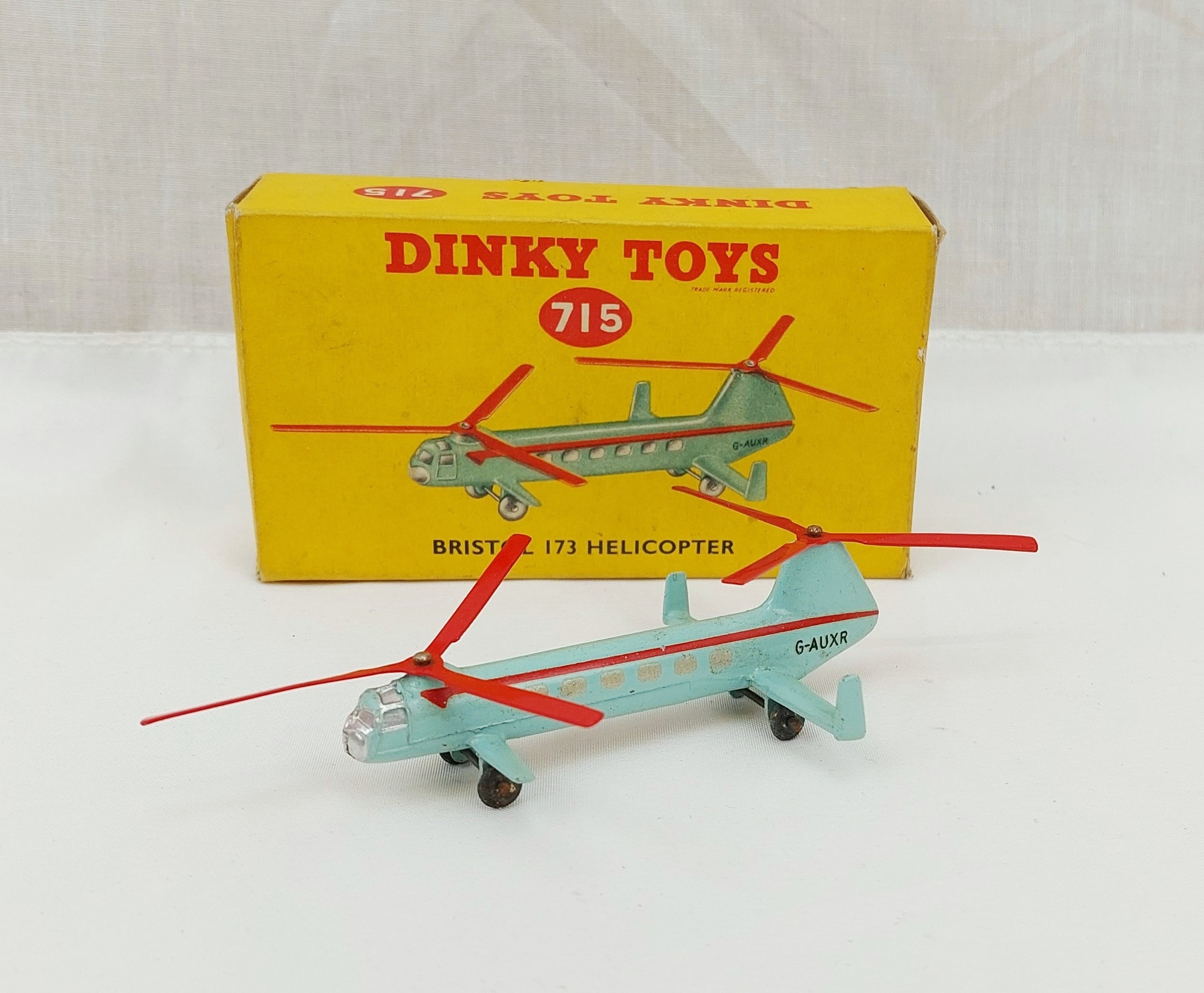 Boxed 1956 Dinky Toys 715 Bristol 173 Helicopter