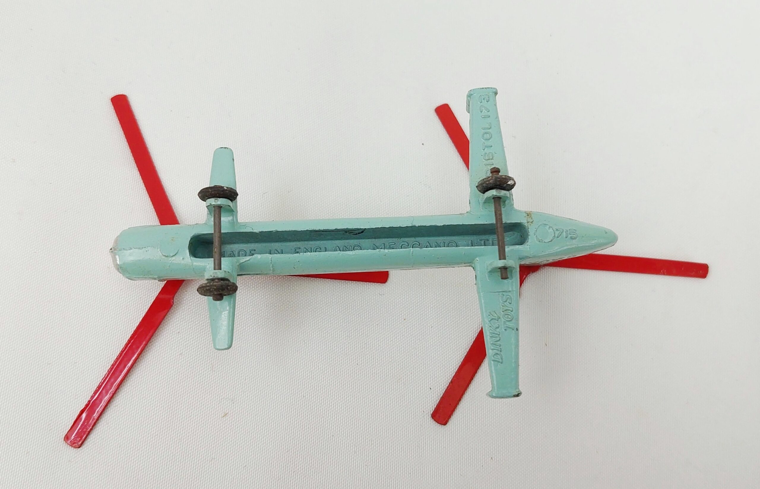 Boxed 1956 Dinky Toys 715 Bristol 173 Helicopter - Image 4
