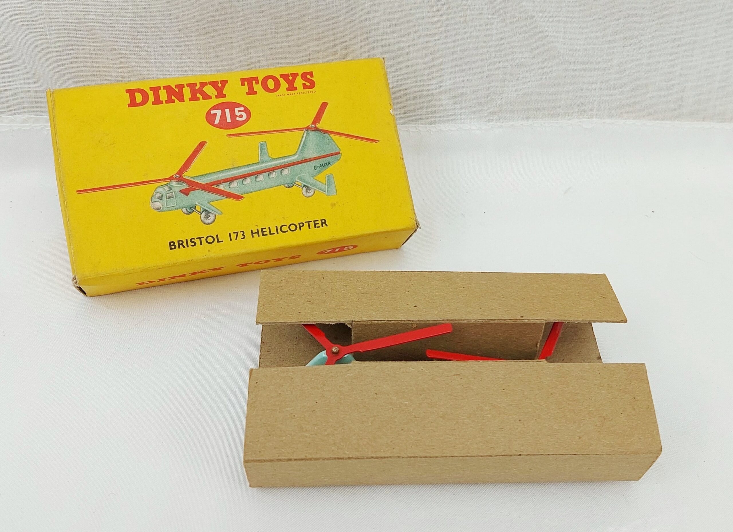 Boxed 1956 Dinky Toys 715 Bristol 173 Helicopter - Image 3