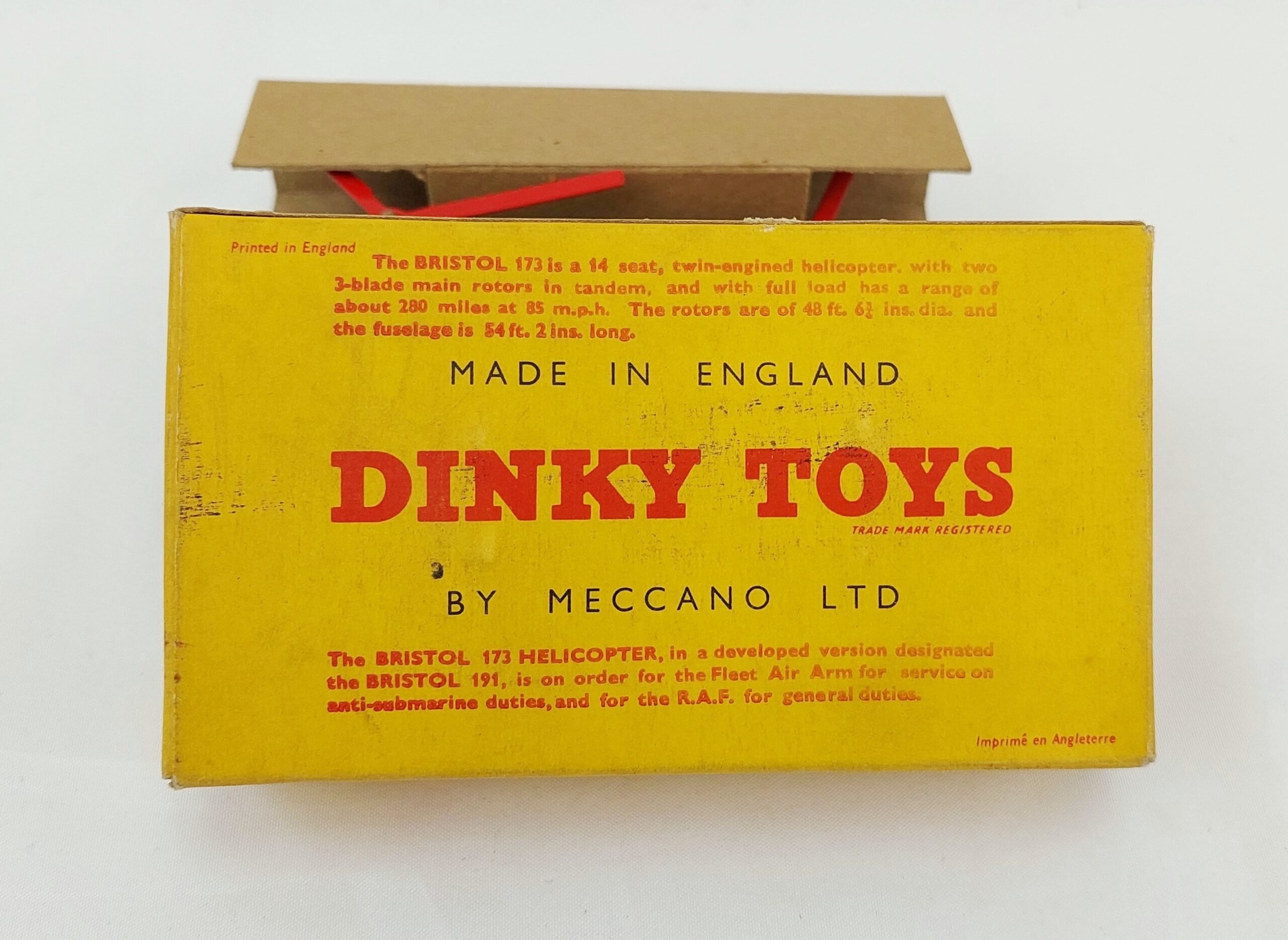 Boxed 1956 Dinky Toys 715 Bristol 173 Helicopter - Image 2