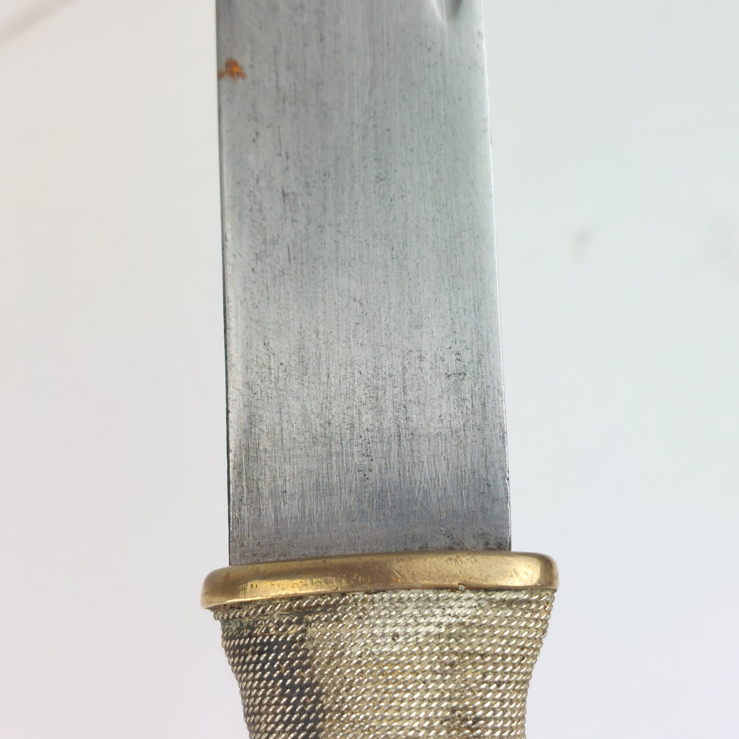 Chinese Husa/Achang Knife with ornate sheath, made in Chengdu - Image 12