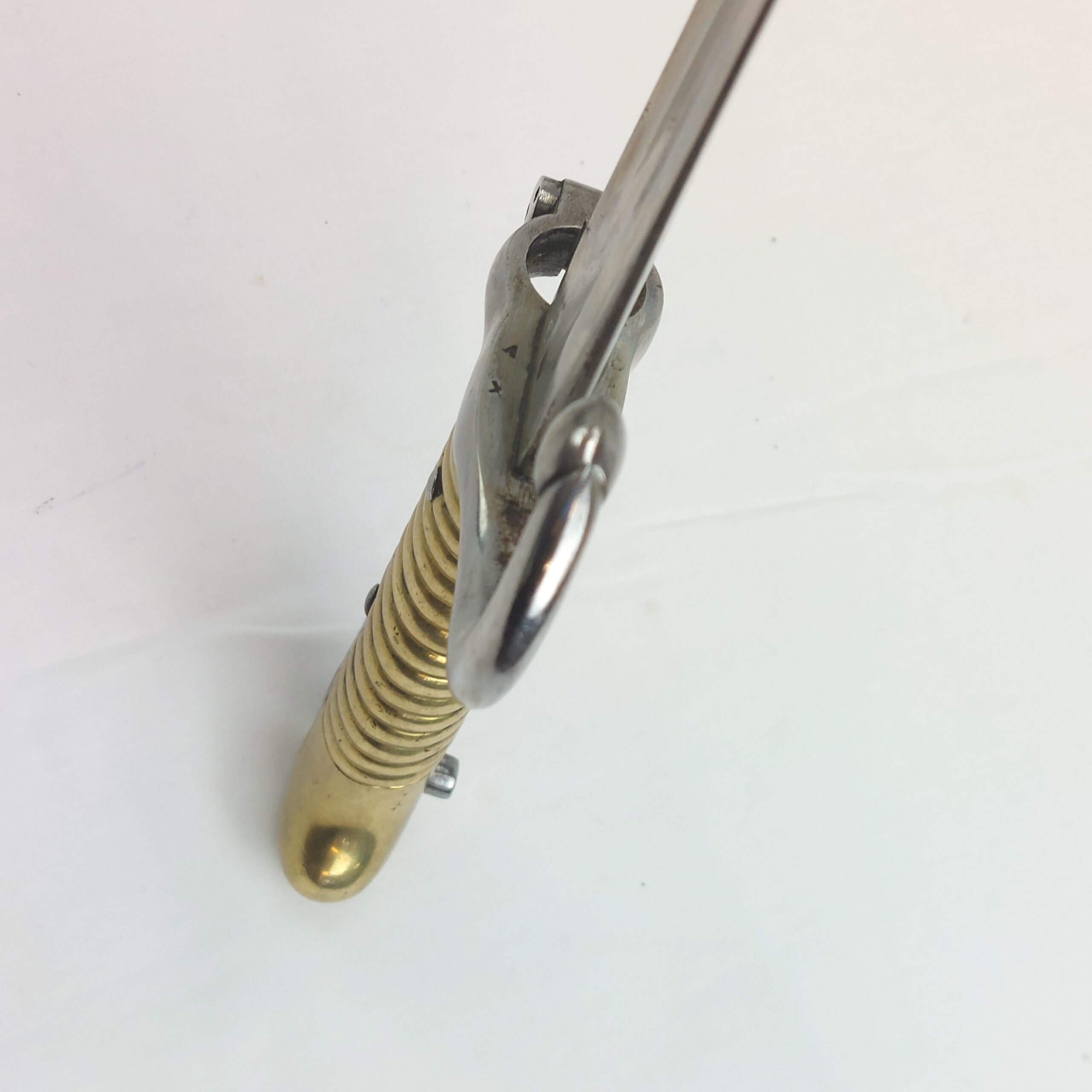 French Model 1866 Chassepot Yataghan Bayaonet dated August 1873 with matching scabbard - Image 17