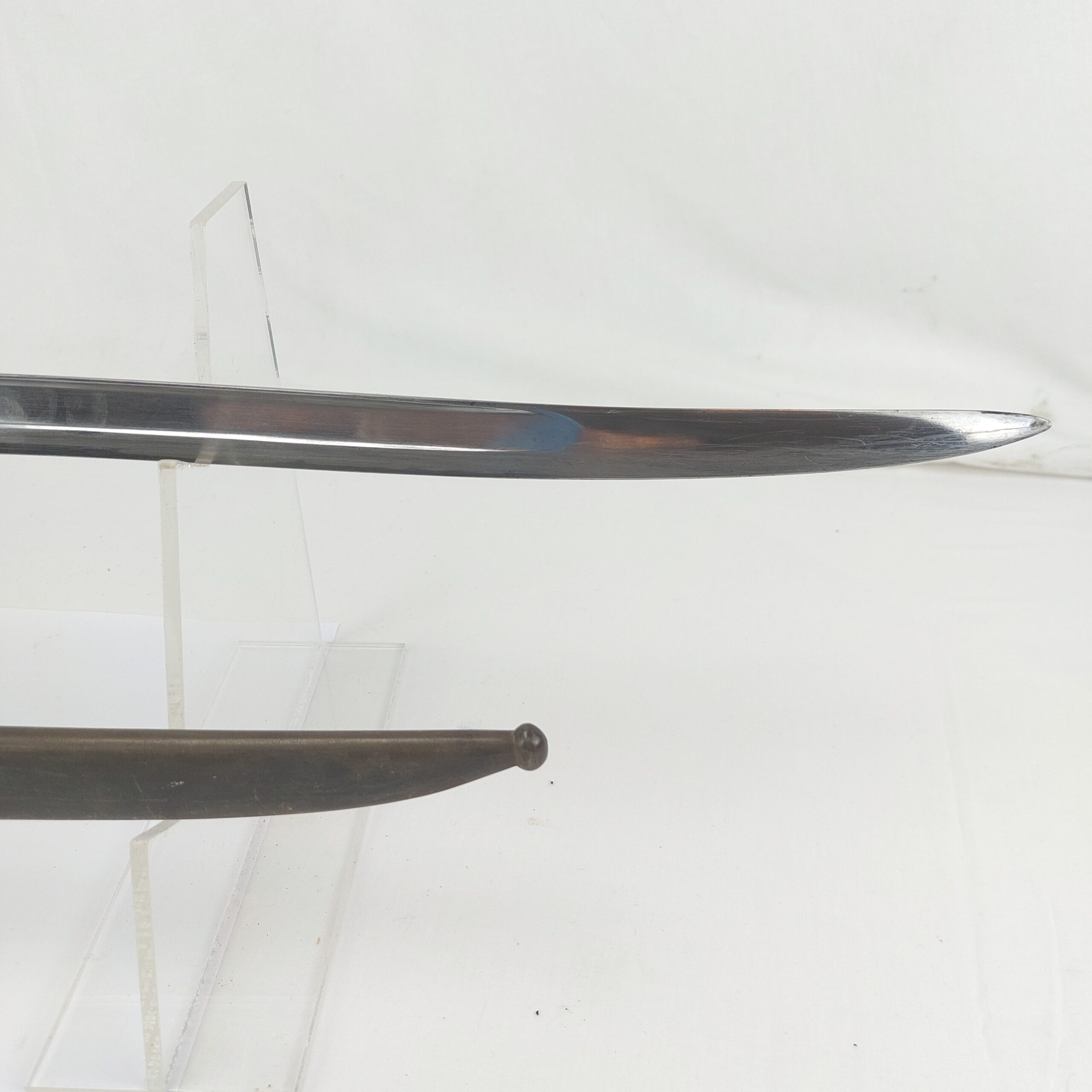 French Model 1866 Chassepot Yataghan Bayaonet dated August 1873 with matching scabbard - Image 7