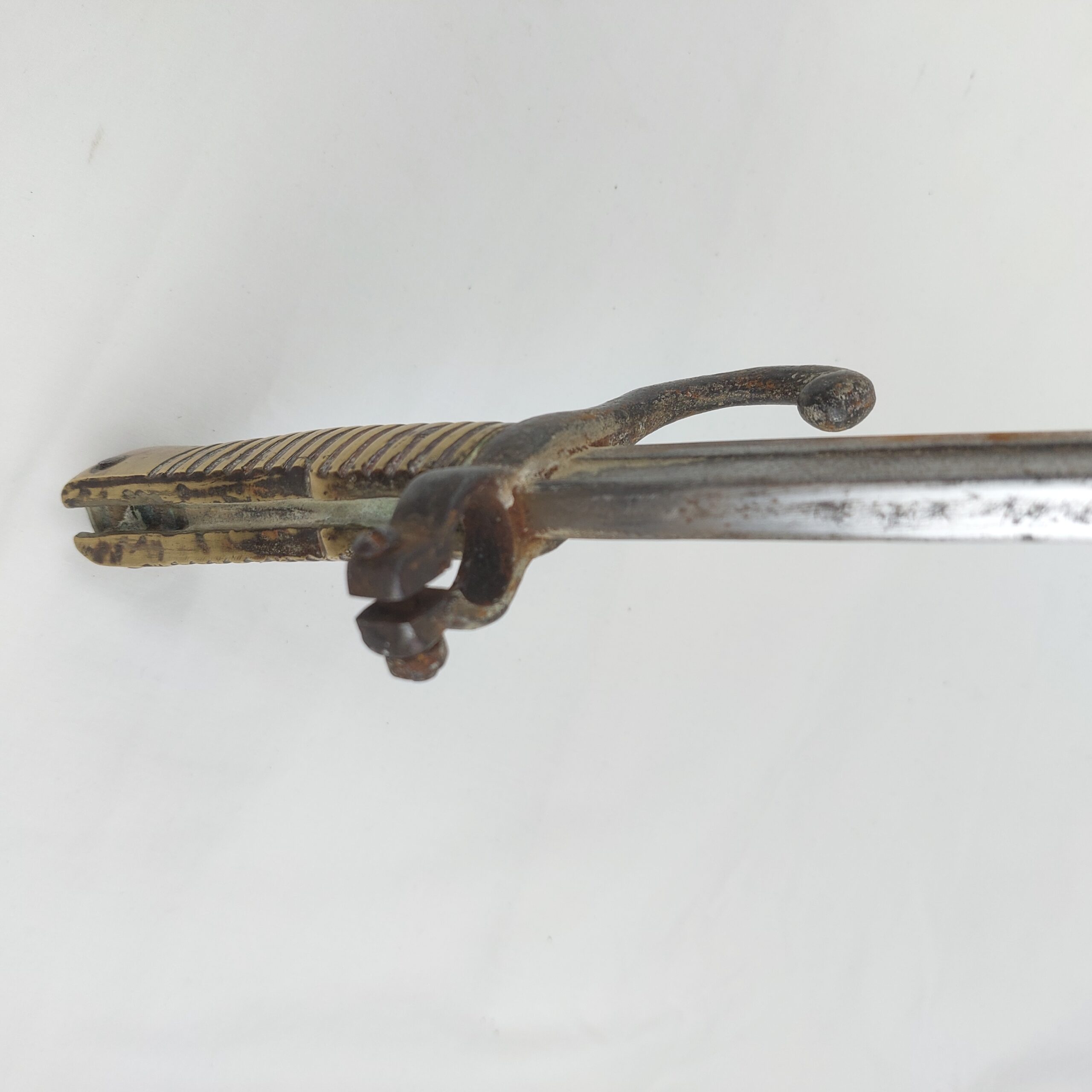 French Model 1866 "Chassepot" Yataghan Sword Bayonet and Scabbard - Image 15