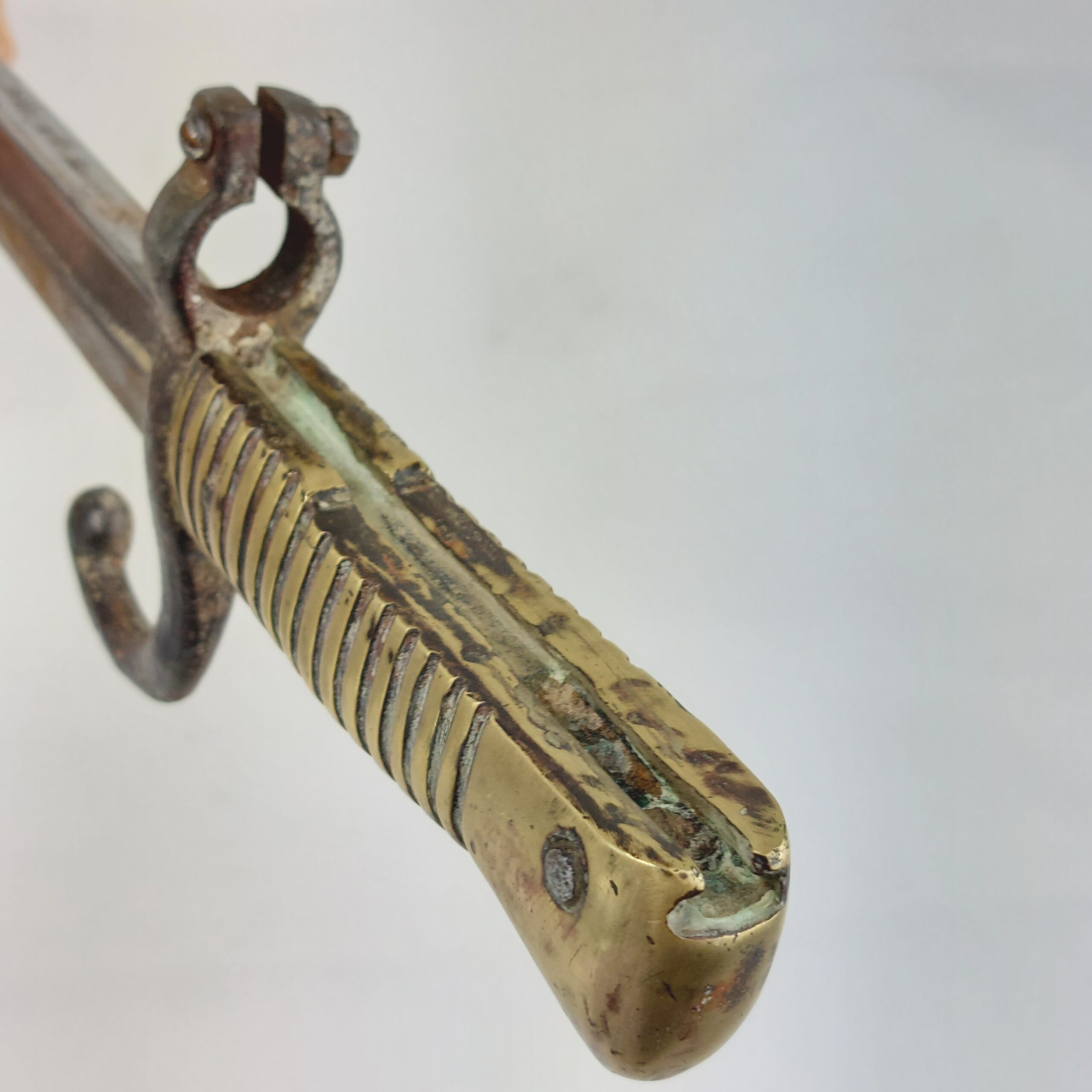 French Model 1866 "Chassepot" Yataghan Sword Bayonet and Scabbard - Image 18
