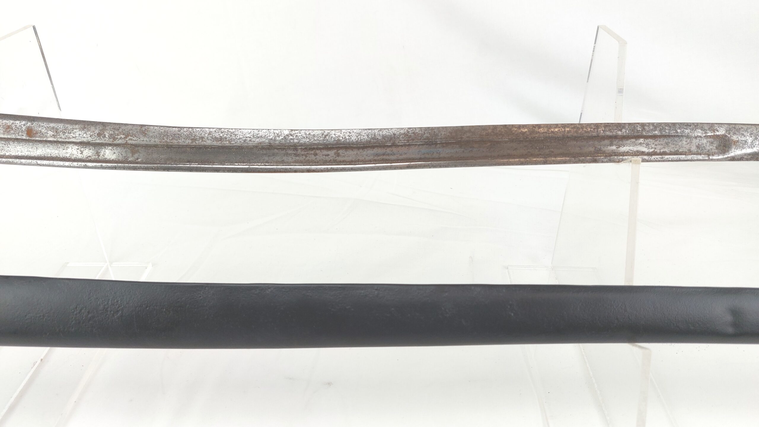 French Model 1866 "Chassepot" Yataghan Sword Bayonet and Scabbard - Image 6