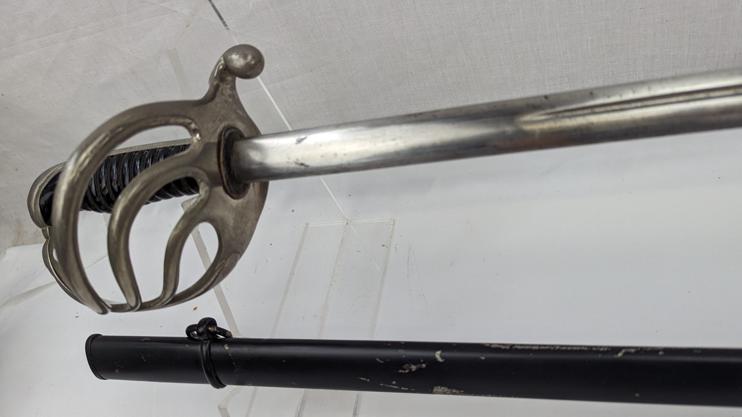 French Pattern 1882 Infantry Sword And Scabbard #2 - Image 4
