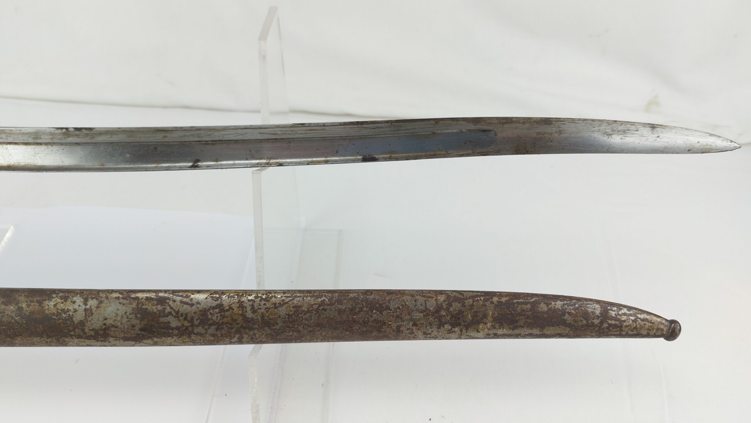1866 Pattern German Chassepot Bayonet and Scabbard by Alex Coppel of Solingen - Image 5