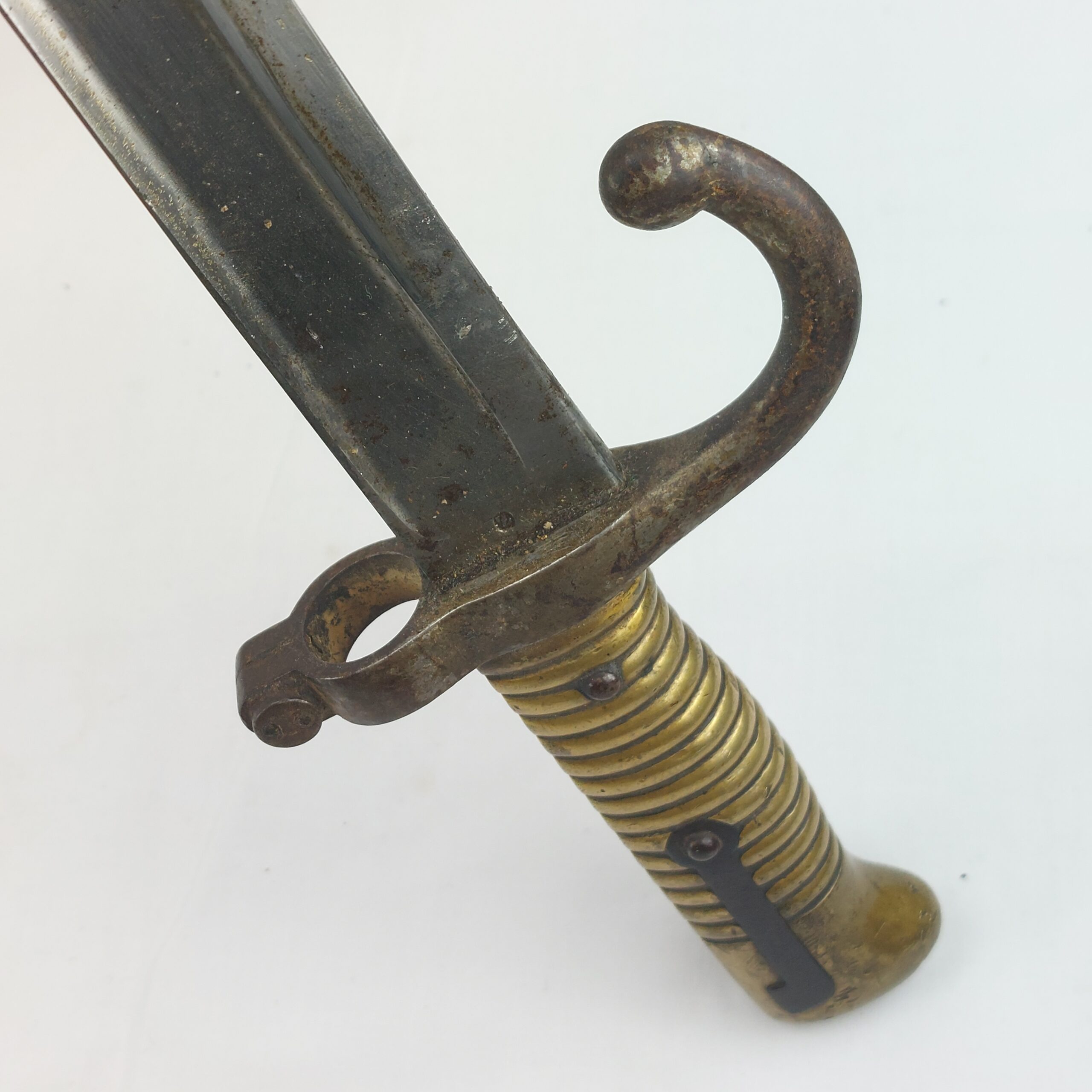 1866 Pattern German Chassepot Bayonet and Scabbard by Alex Coppel of Solingen - Image 11