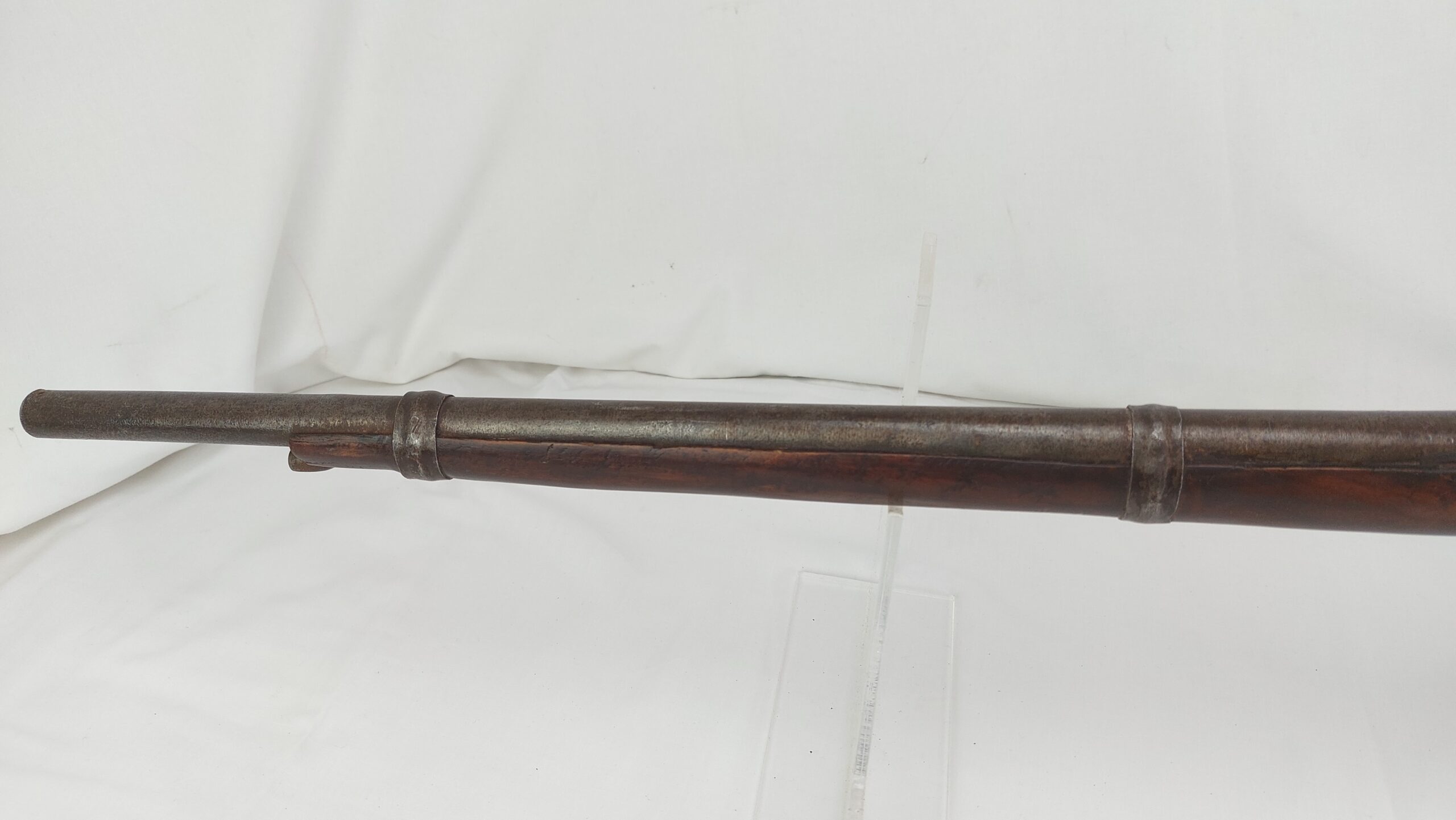 Indian Infantry Three Band Percussion Musket - Image 9