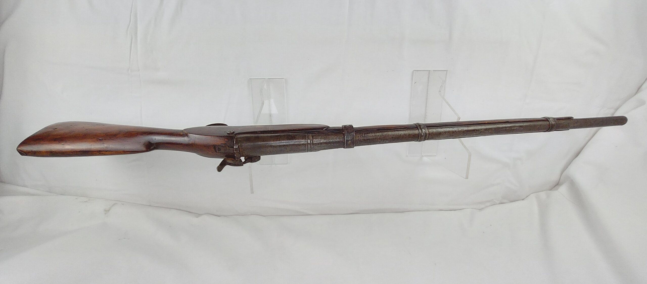 Indian Infantry Three Band Percussion Musket - Image 10