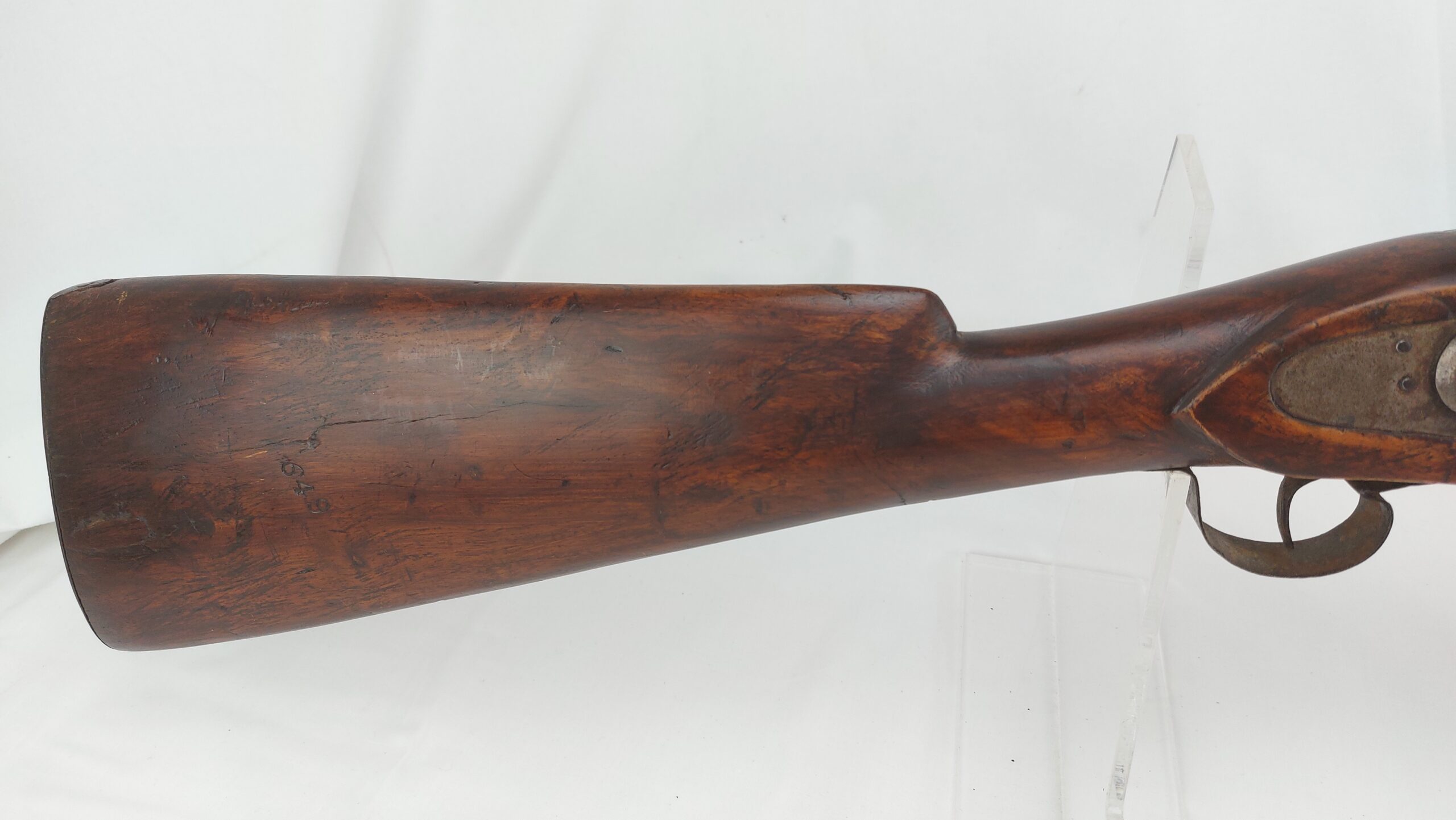 Indian Infantry Three Band Percussion Musket - Image 3
