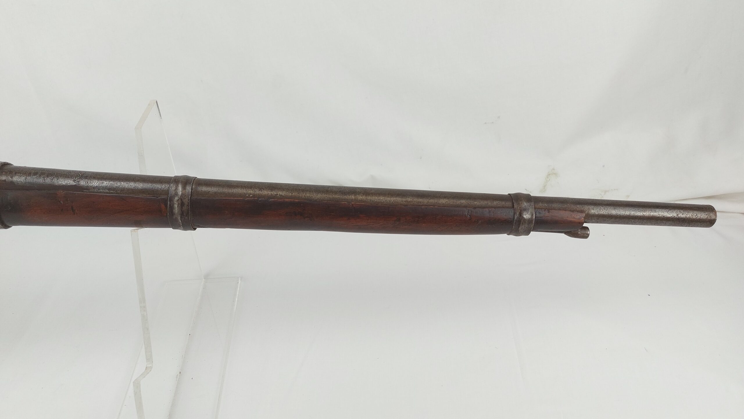 Indian Infantry Three Band Percussion Musket - Image 5