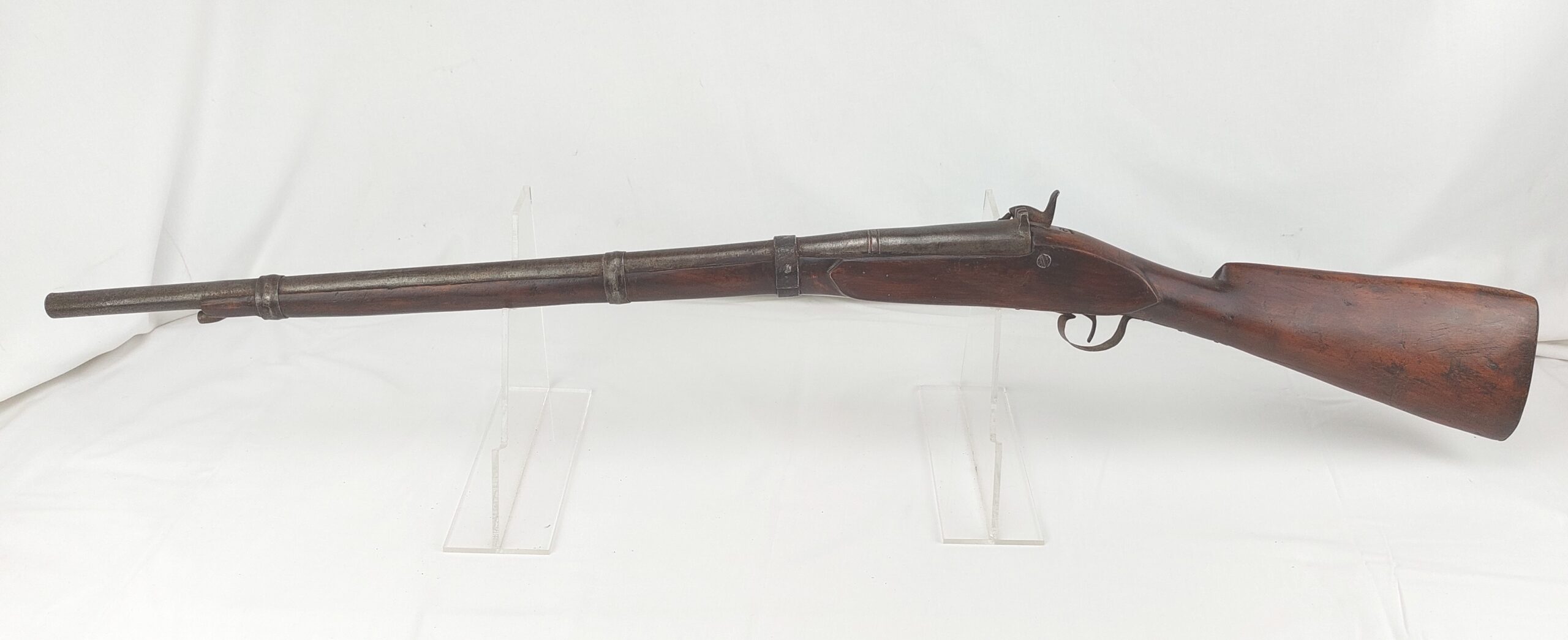 Indian Infantry Three Band Percussion Musket - Image 6