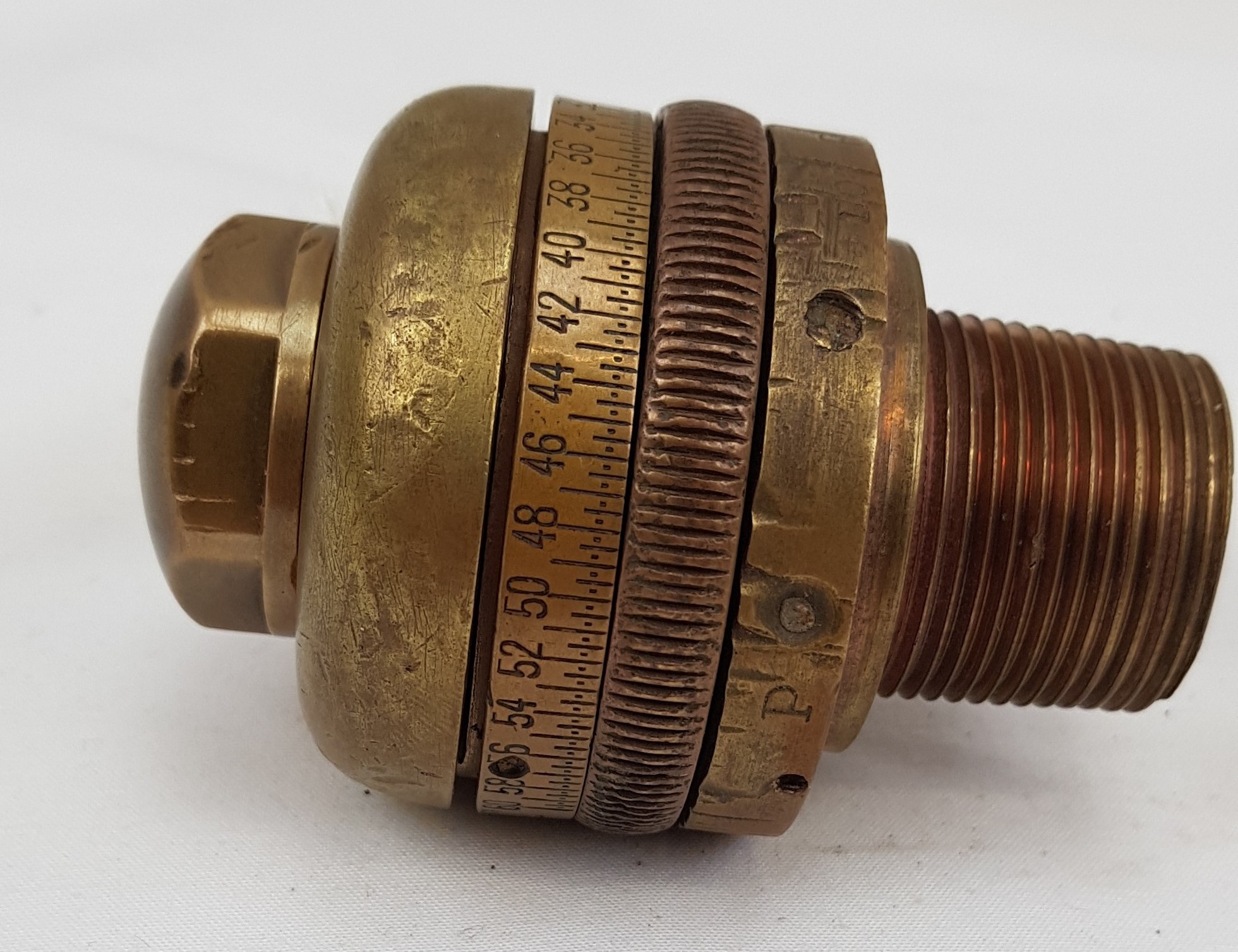 Inert WW1 Era British No 62 Mk II Artillery Fuse - Image 3