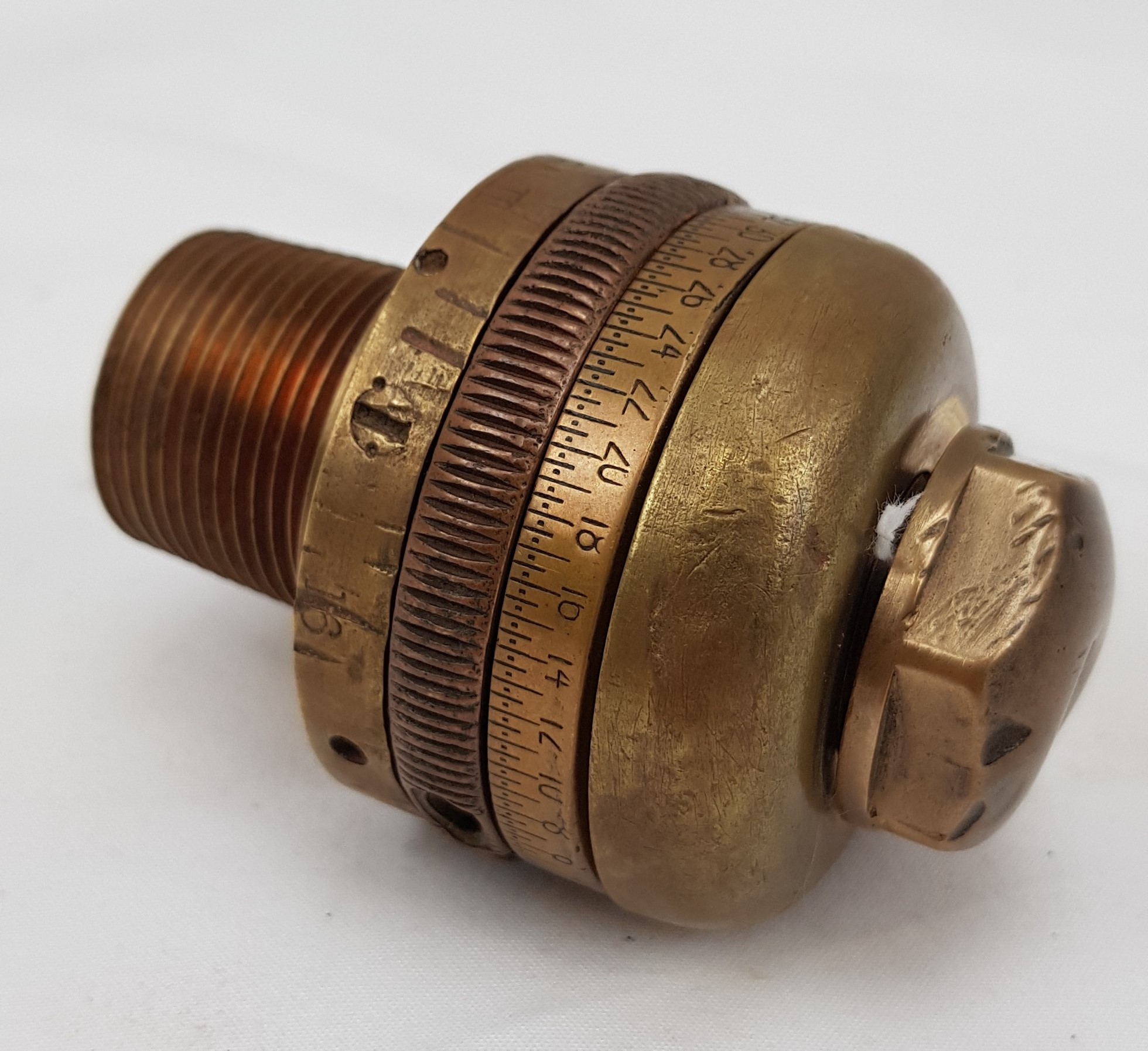 Inert WW1 Era British No 62 Mk II Artillery Fuse - Image 2