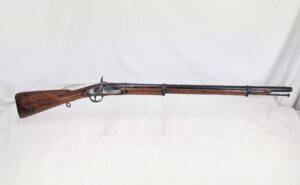 British 2-Band Percussion Musket by Joseph Bourne