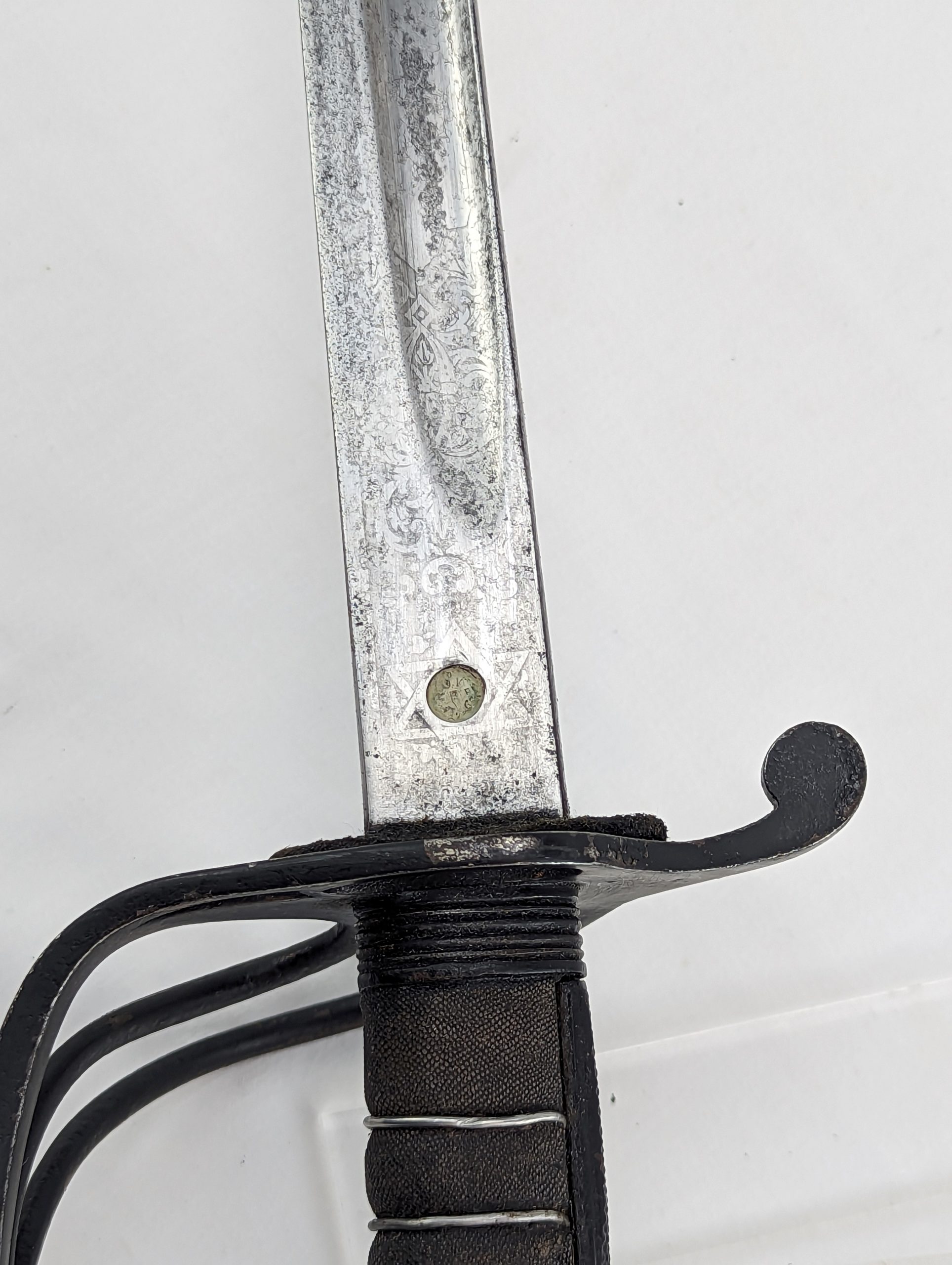 George V Royal Artillery 1821/1850 Pattern Officer’s Sword - Image 7