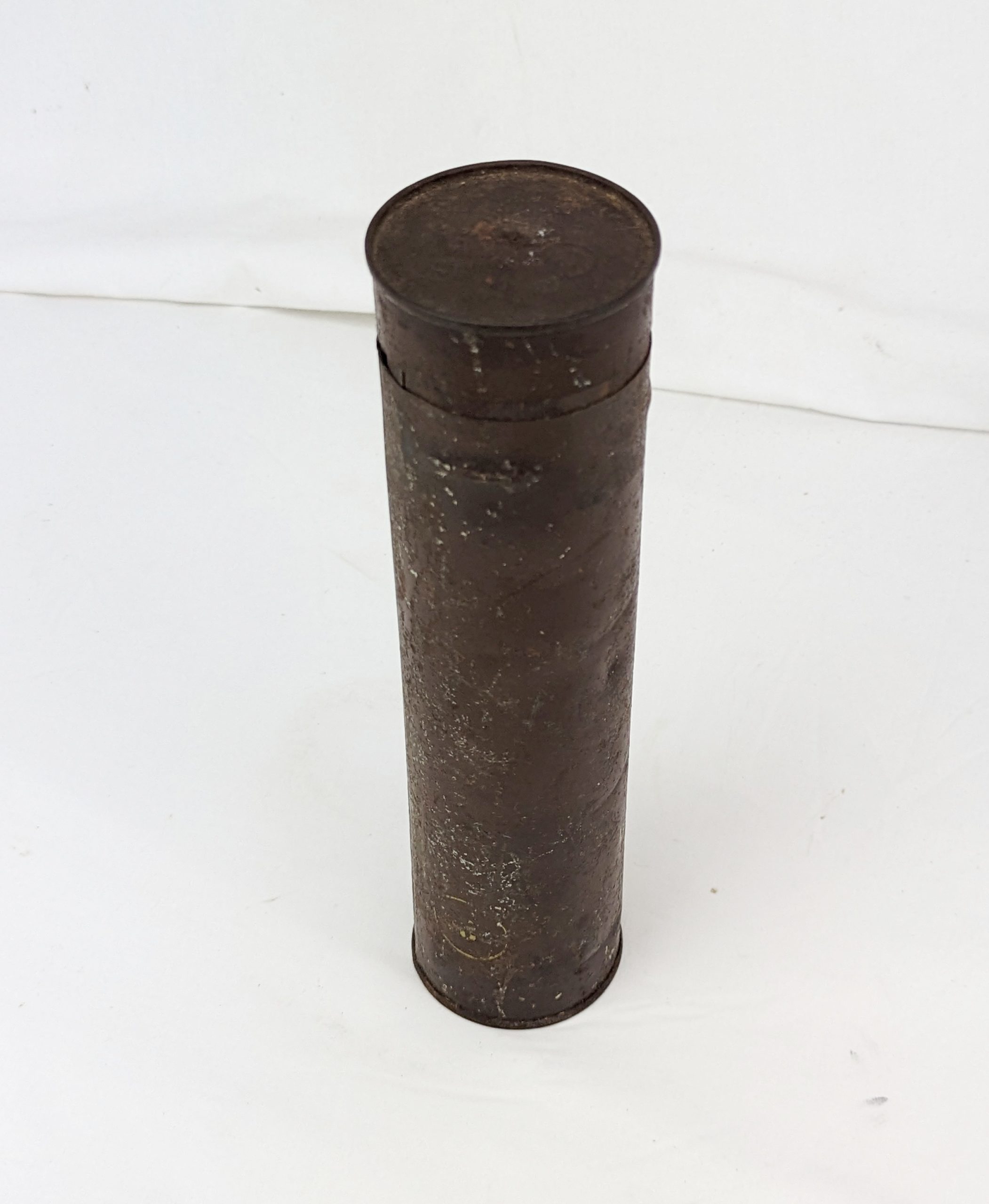 Post-War Parachute Illumination Mortar Inert Mk 2/1 Shell in Case - Image 2