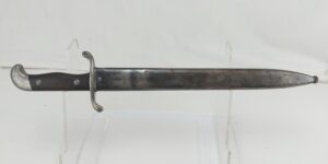 M1909 Argentine Artillery 1909 short sword with matching scabbard made by Weyersberg Kirshbaum & Co. in Solingen.