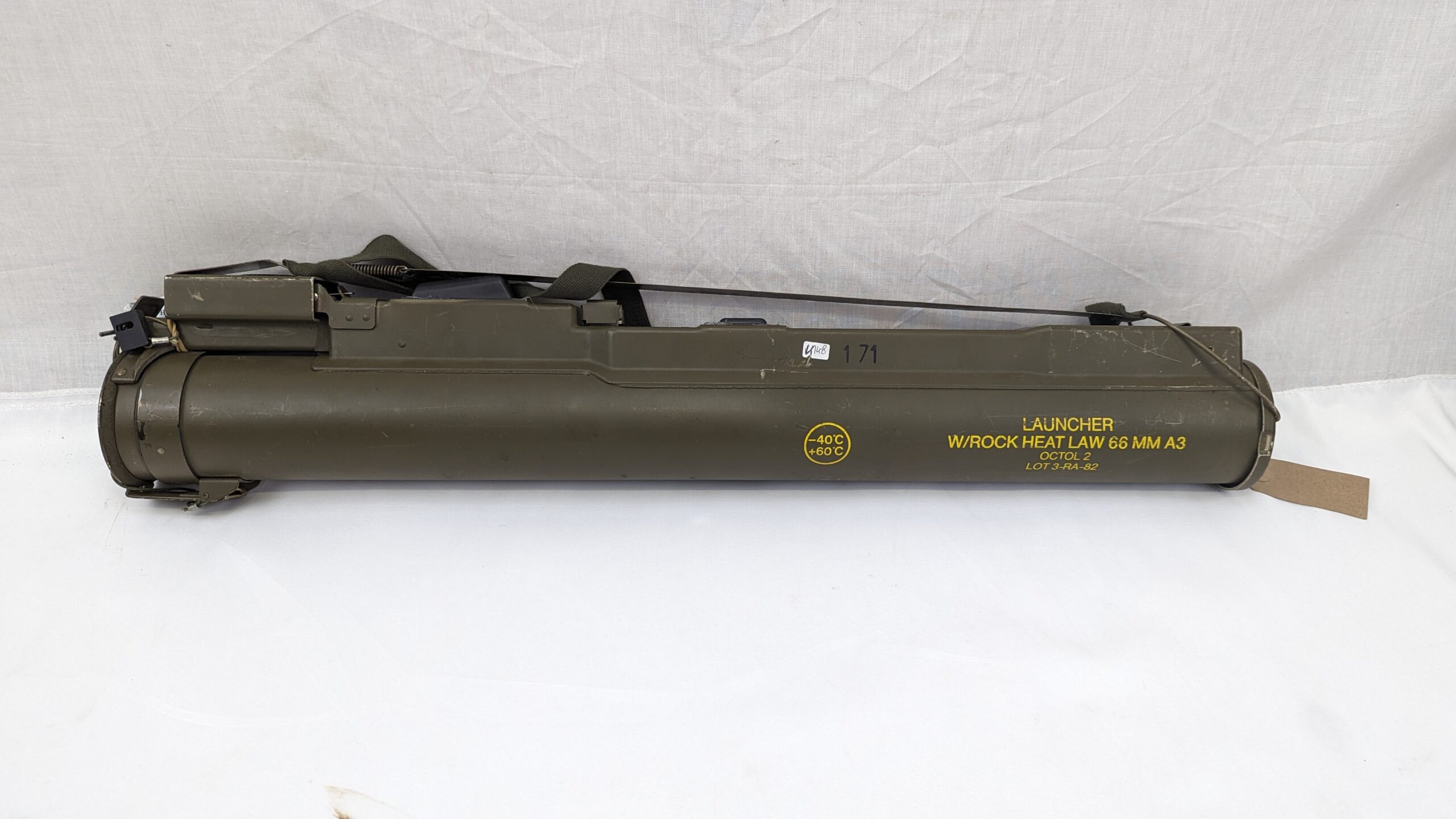 British LAW 66 Launch Tube Rocket Launcher