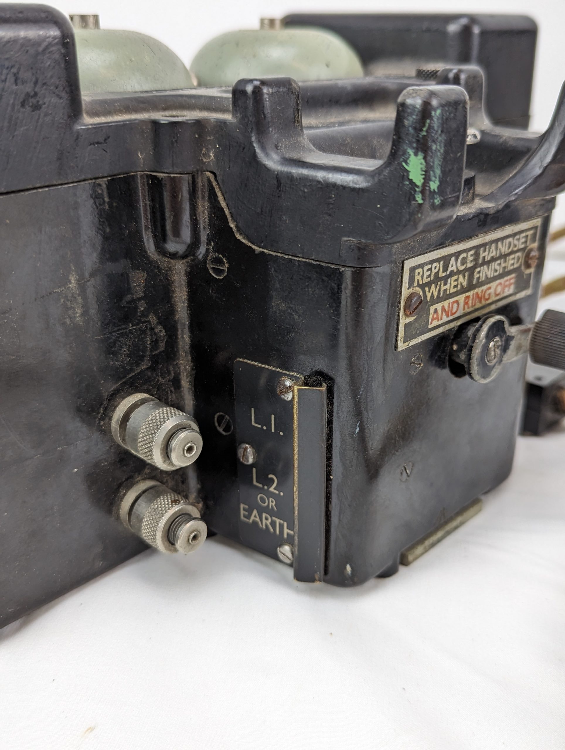 WW2 British Army Telephone Set F #3 - Image 11