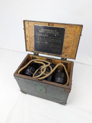 WW2 British Army Telephone Set F #3