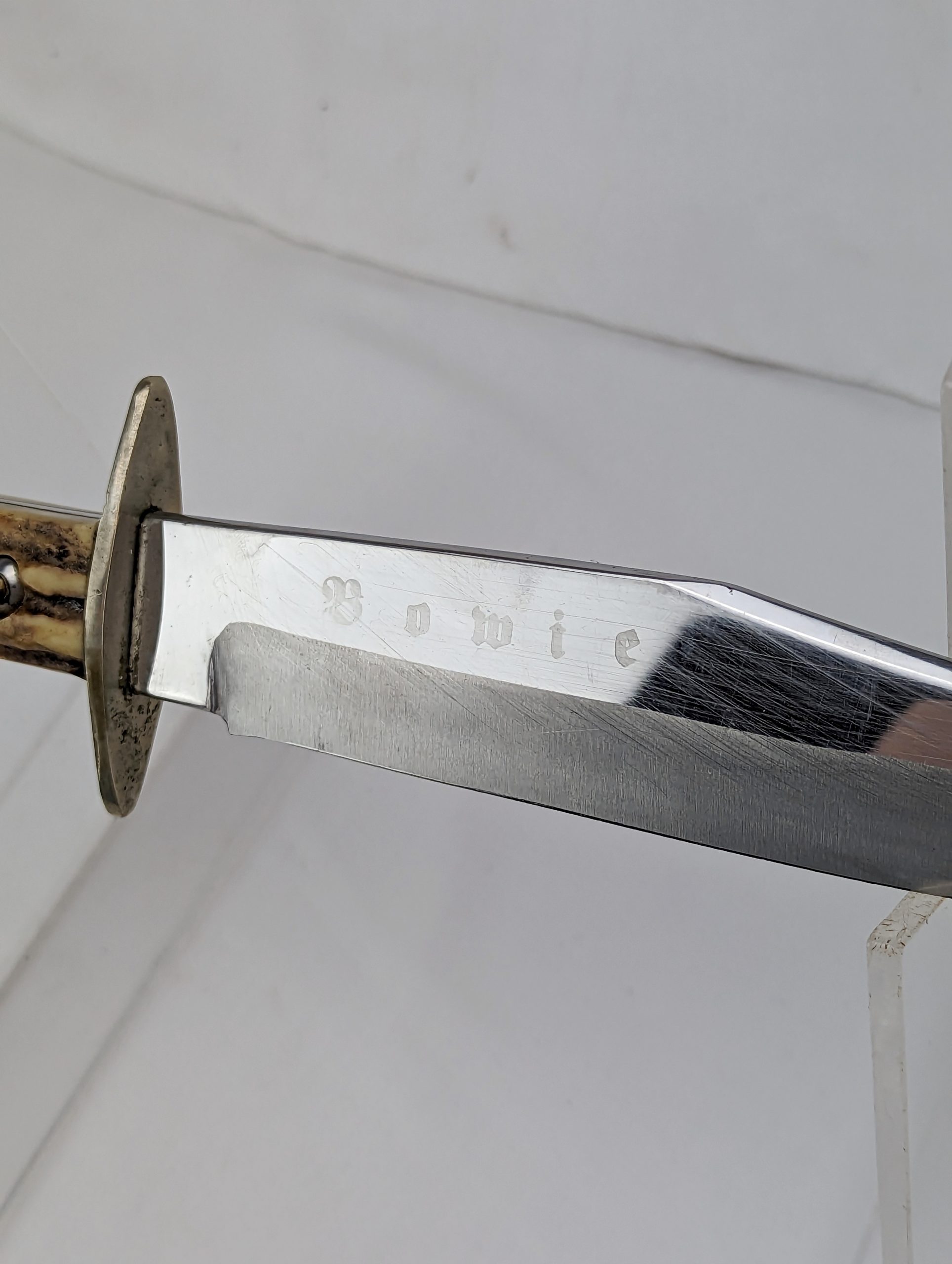 Bowie Knife 8-inch by Rehwappen Solingen - Image 5