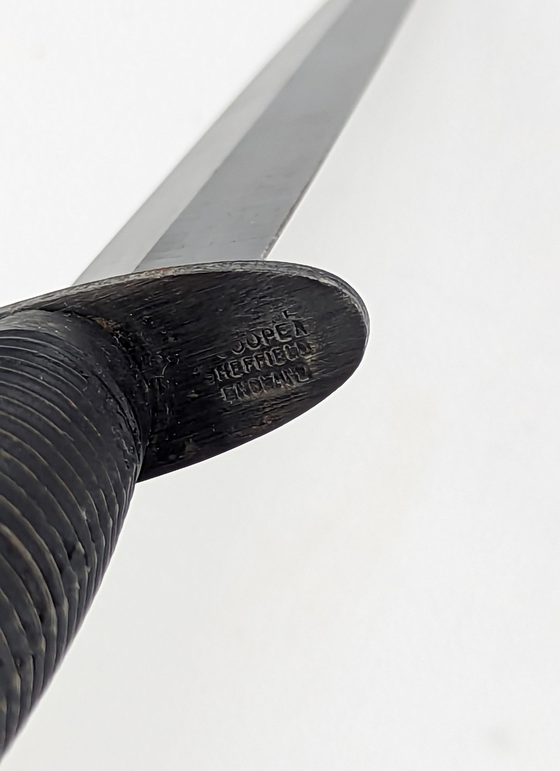 Fairbairn-Sykes 3rd Pattern Fighting Knife by R.Cooper, Sheffield - Image 7