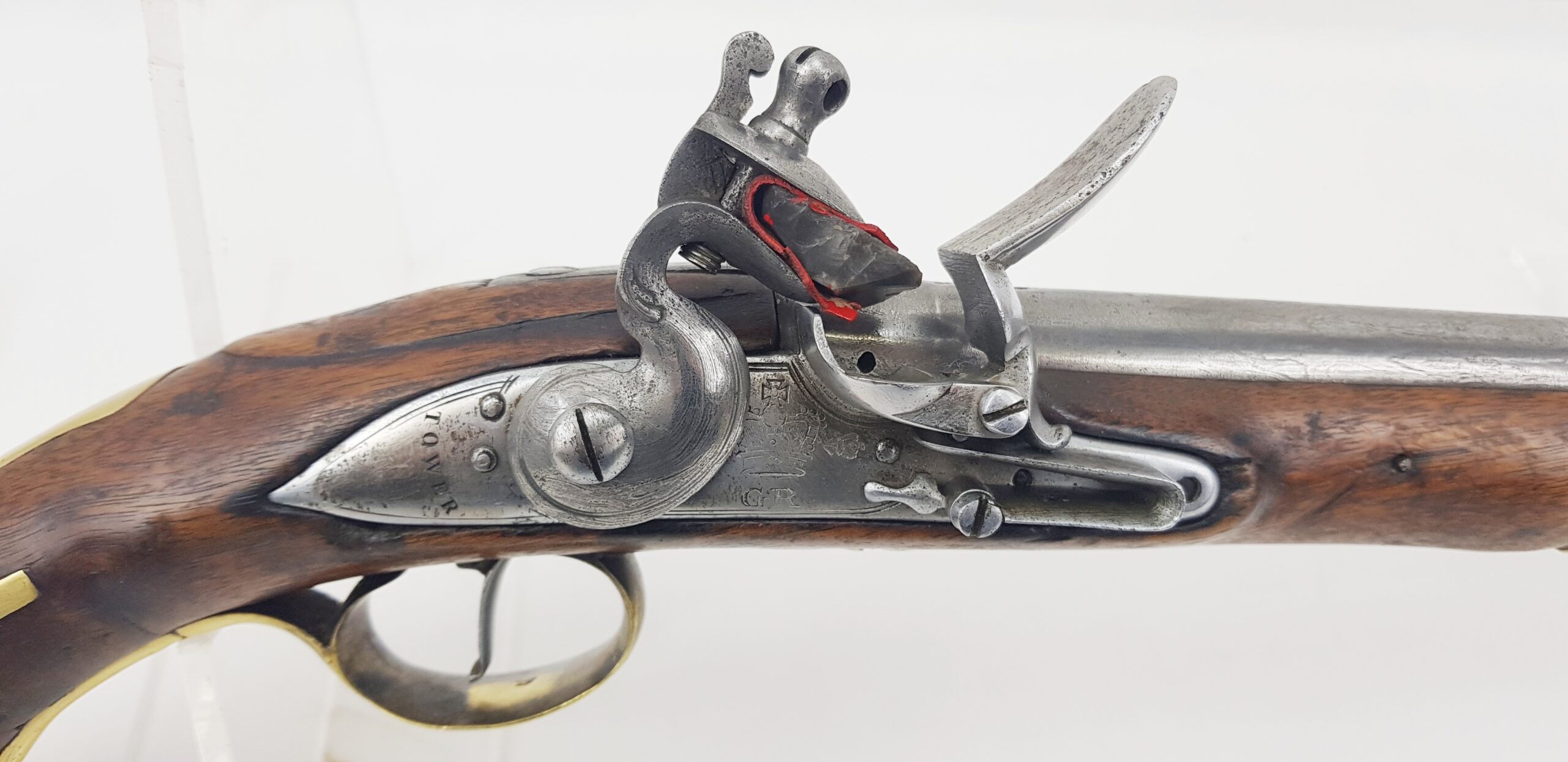Rare 1750s Tower Heavy Dragoon Flintlock Pistol - Image 9