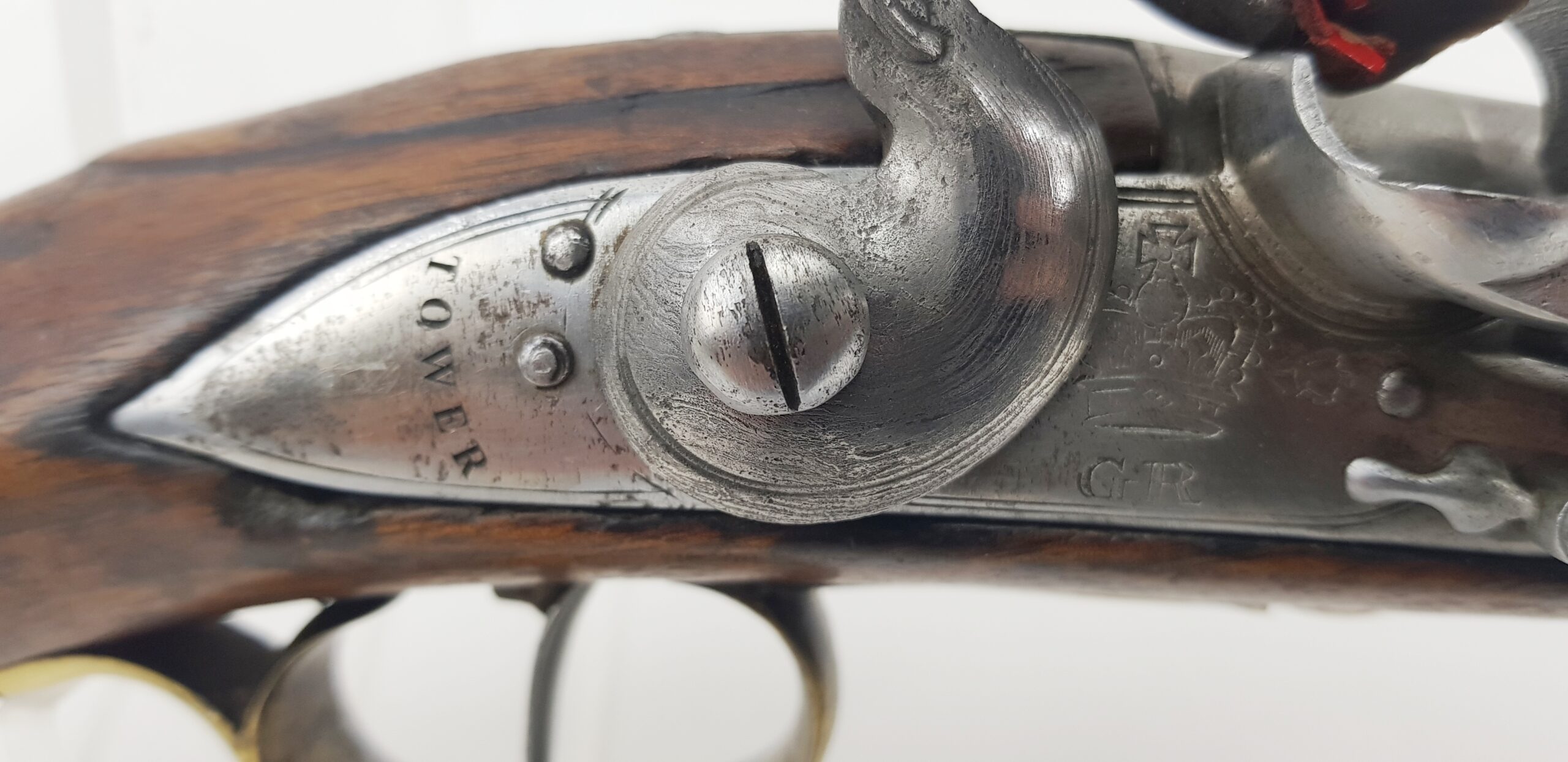 Rare 1750s Tower Heavy Dragoon Flintlock Pistol - Image 7