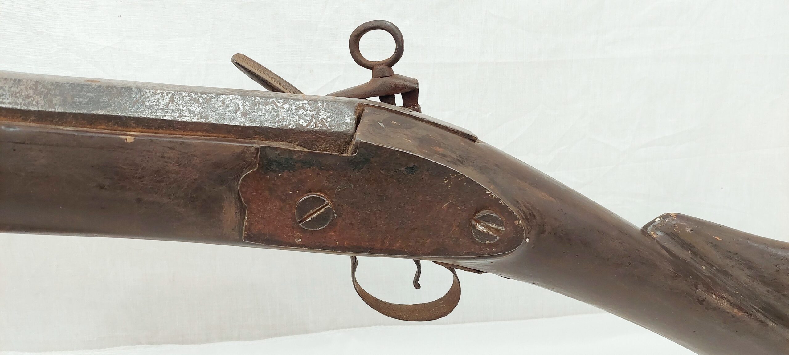 Rare Circa 1770 Spanish Flintlock Swivel Deck Gun - Image 11