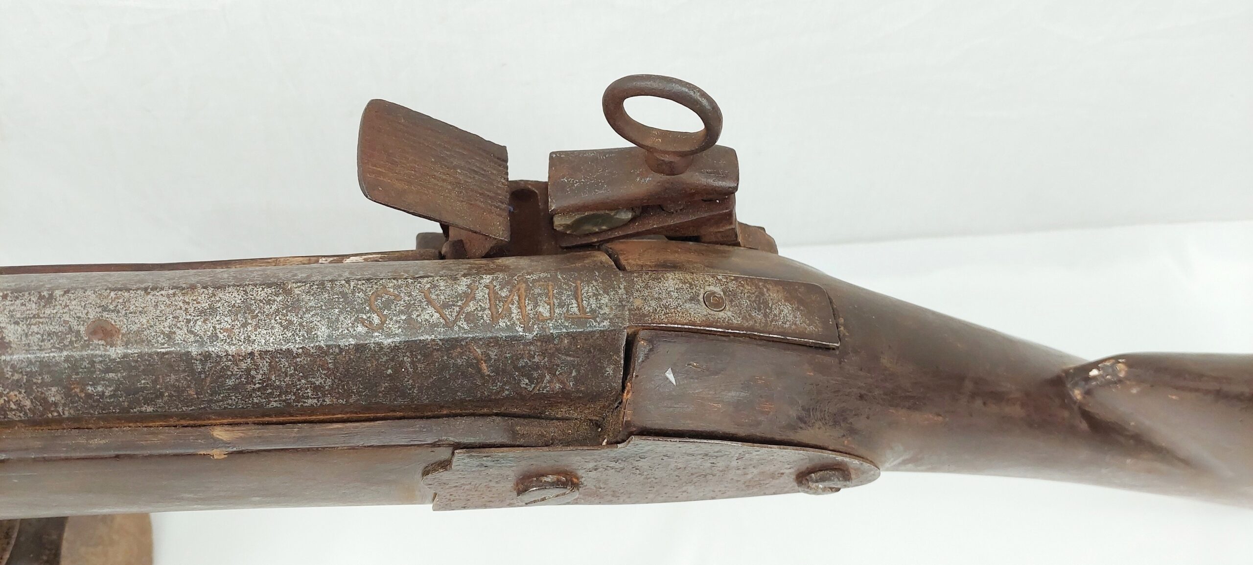 Rare Circa 1770 Spanish Flintlock Swivel Deck Gun - Image 8