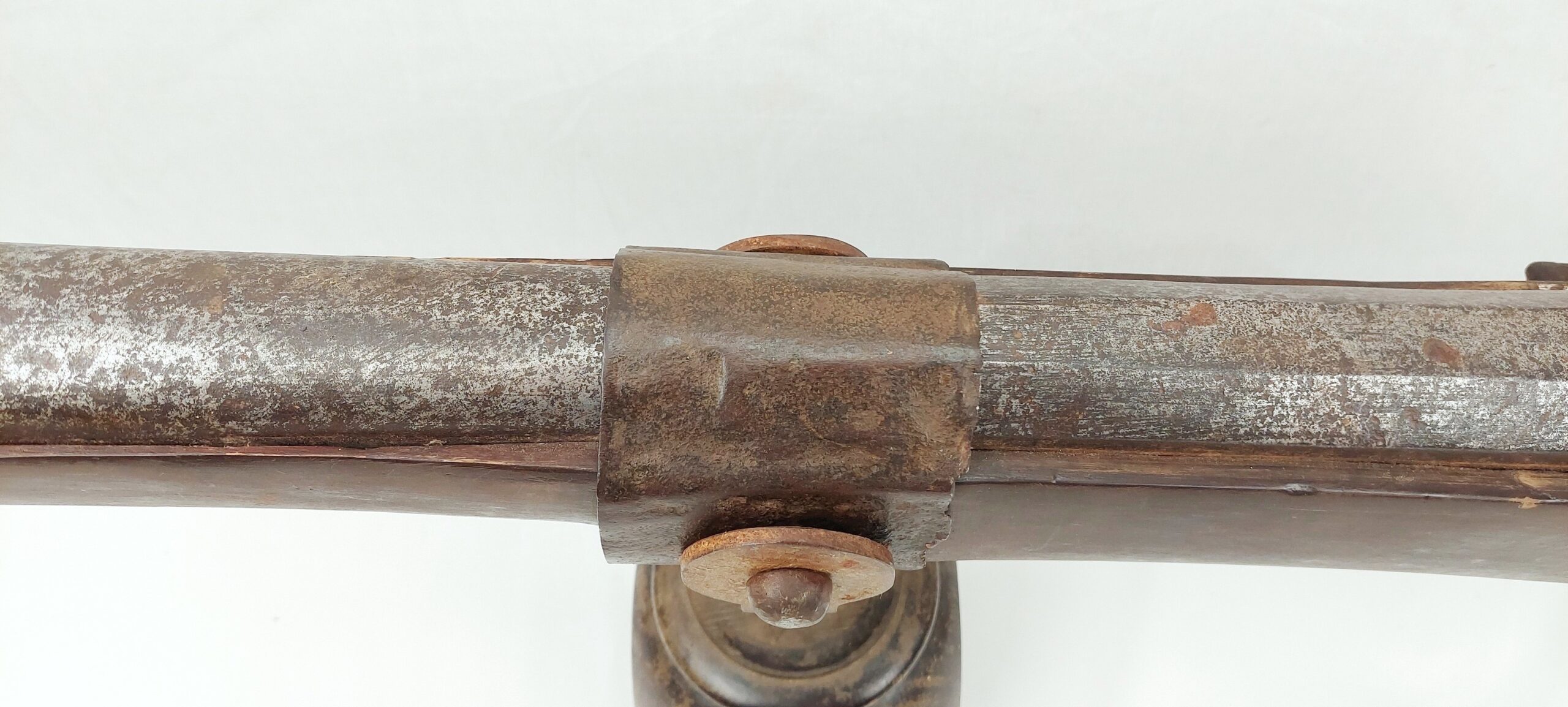 Rare Circa 1770 Spanish Flintlock Swivel Deck Gun - Image 7