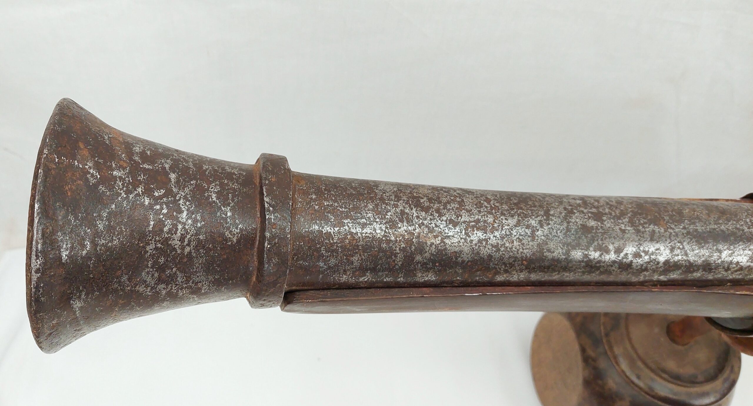 Rare Circa 1770 Spanish Flintlock Swivel Deck Gun - Image 6