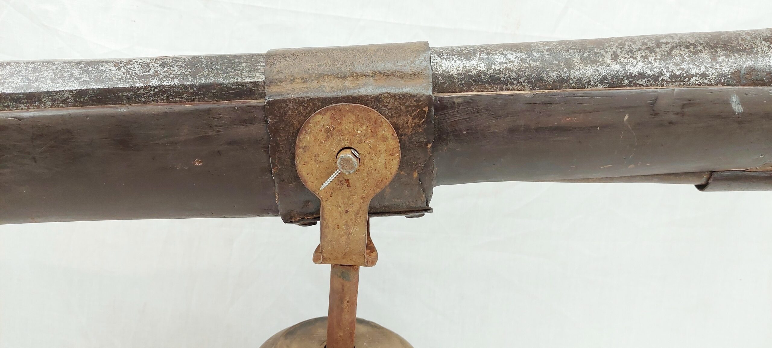 Rare Circa 1770 Spanish Flintlock Swivel Deck Gun - Image 20