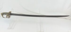 Small Victorian 1827 Pattern Infantry Officer's Sword with Hinged Guard