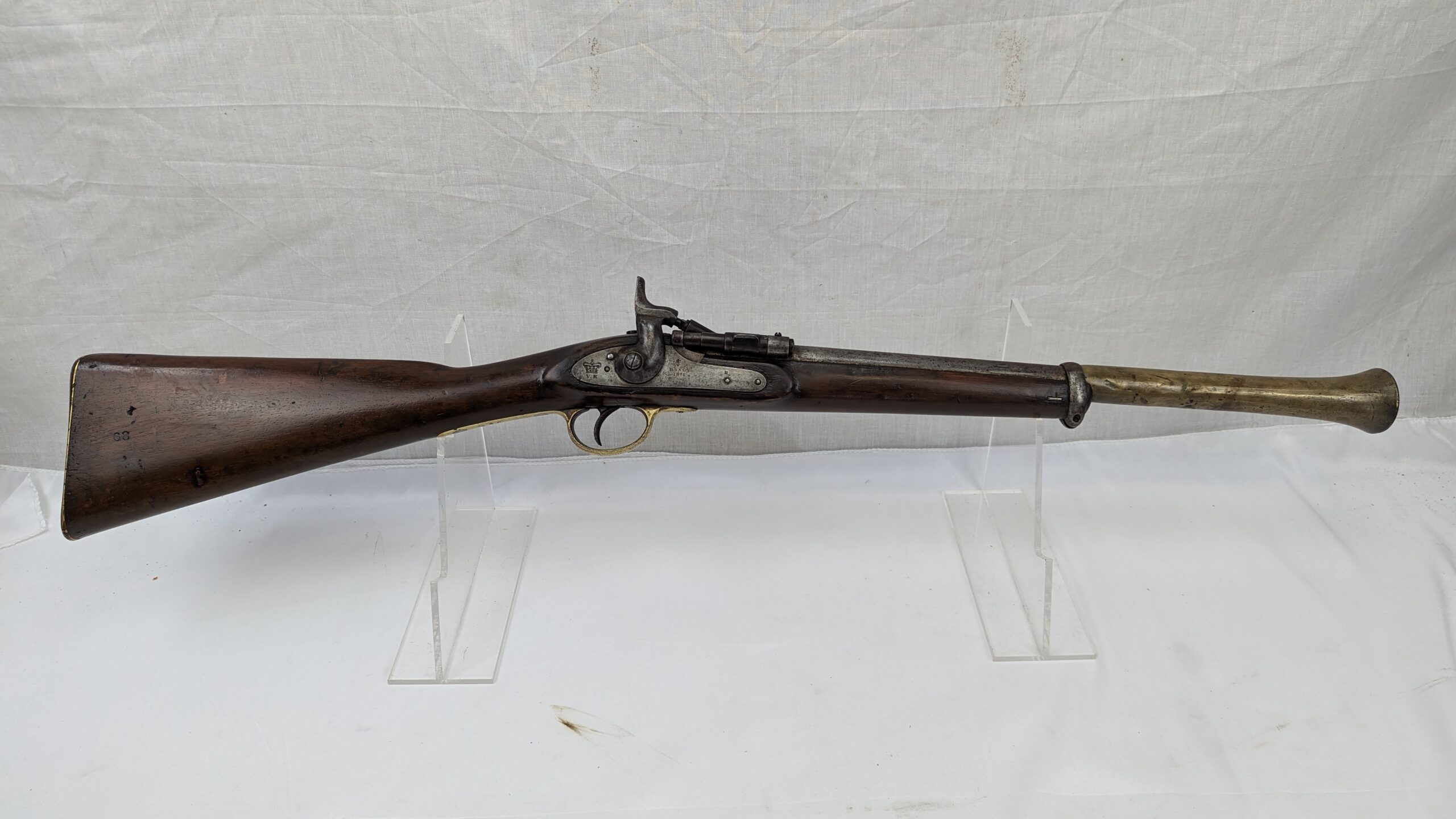 Snider Enfield Model 1861 Rifle B.S.A. Co Dated 1871 Converted To Blunderbuss