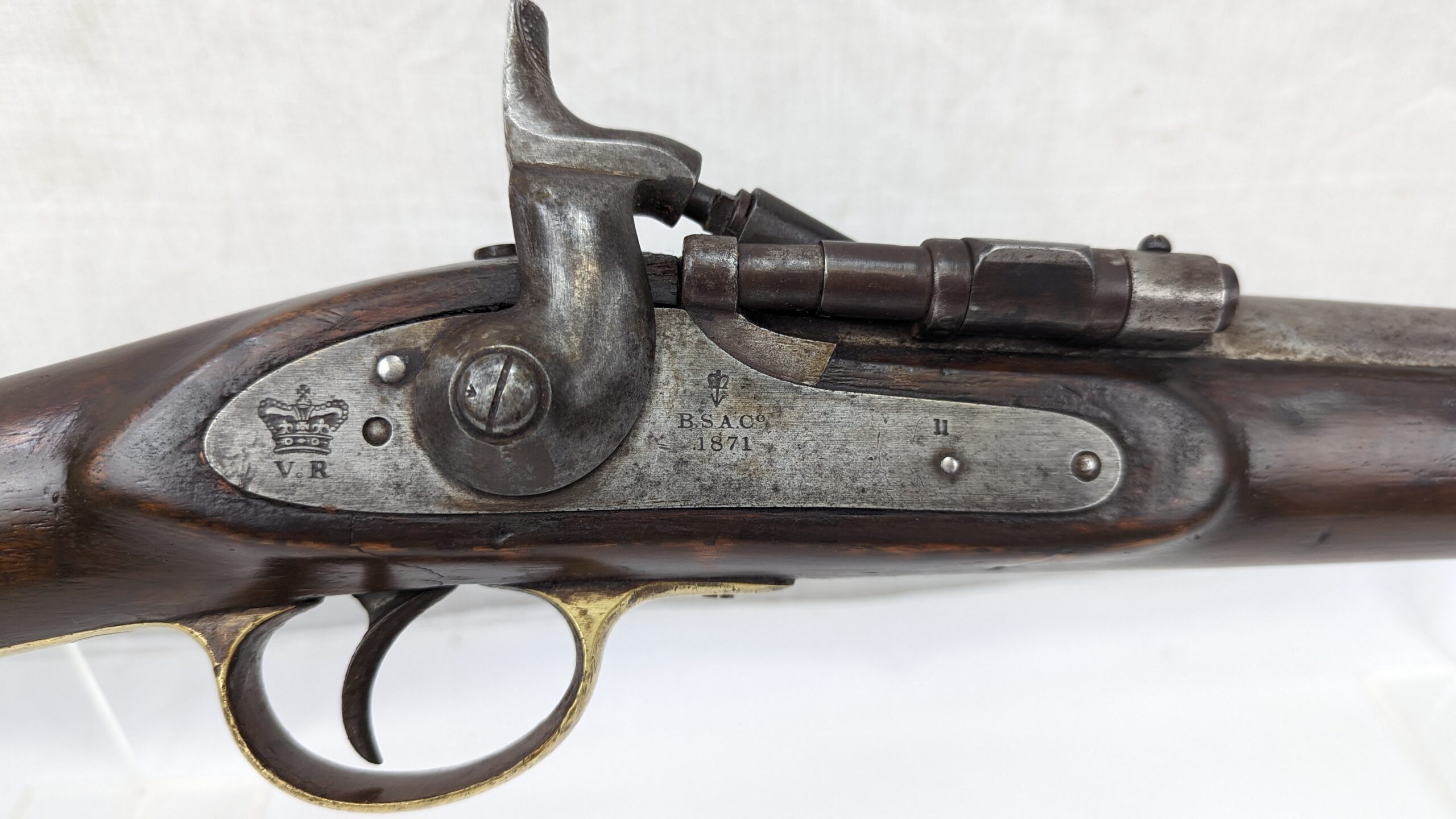 Snider Enfield Model 1861 Rifle B.S.A. Co Dated 1871 Converted To Blunderbuss - Image 2