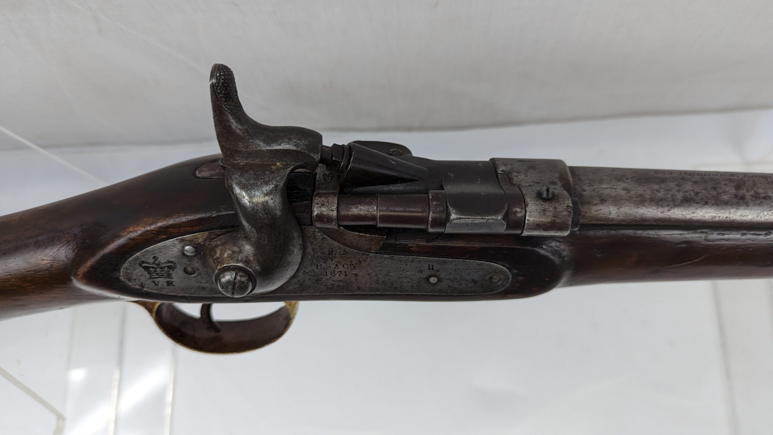 Snider Enfield Model 1861 Rifle B.S.A. Co Dated 1871 Converted To Blunderbuss - Image 7