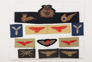 Various RAF and Commercial Airline Badges and Insignia